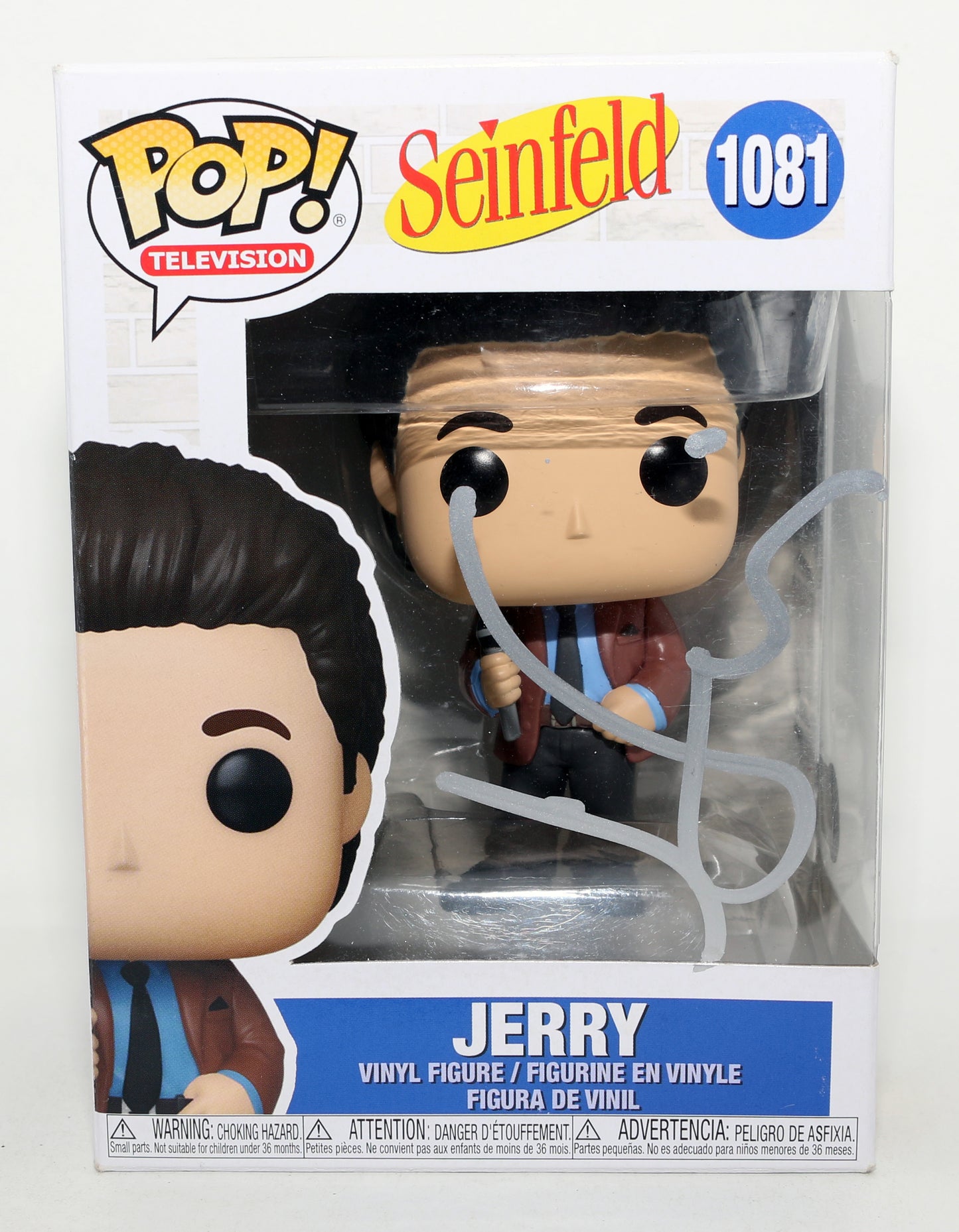 
                  
                    Jerry Seinfeld as Himself in Seinfeld (Beckett) Signed Funko POP! #1081
                  
                