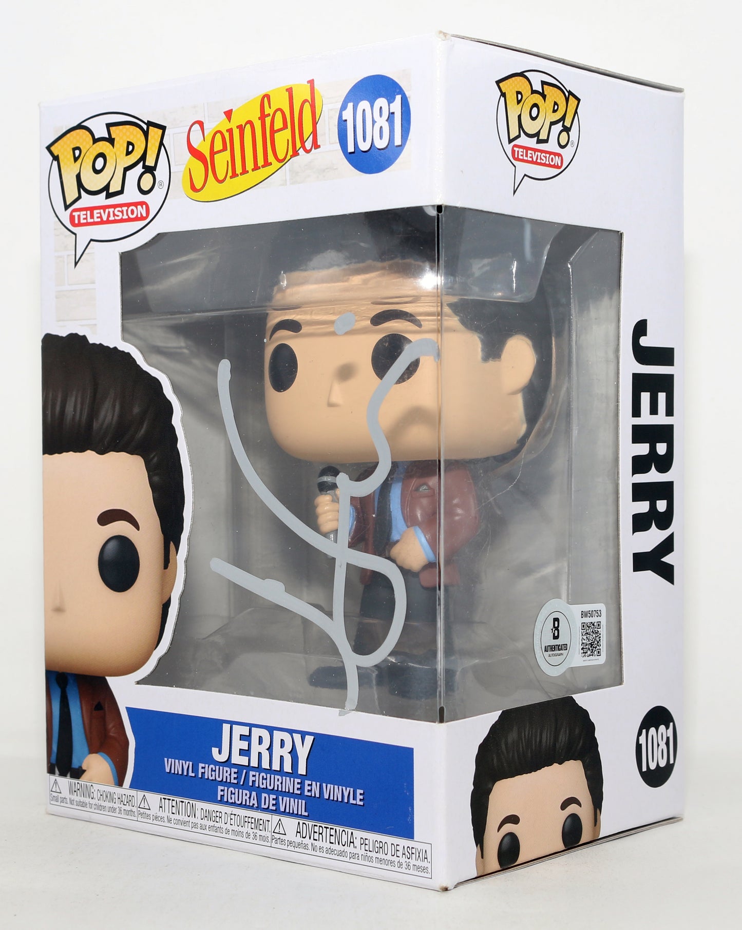 
                  
                    Jerry Seinfeld as Himself in Seinfeld (Beckett) Signed Funko POP! #1081
                  
                