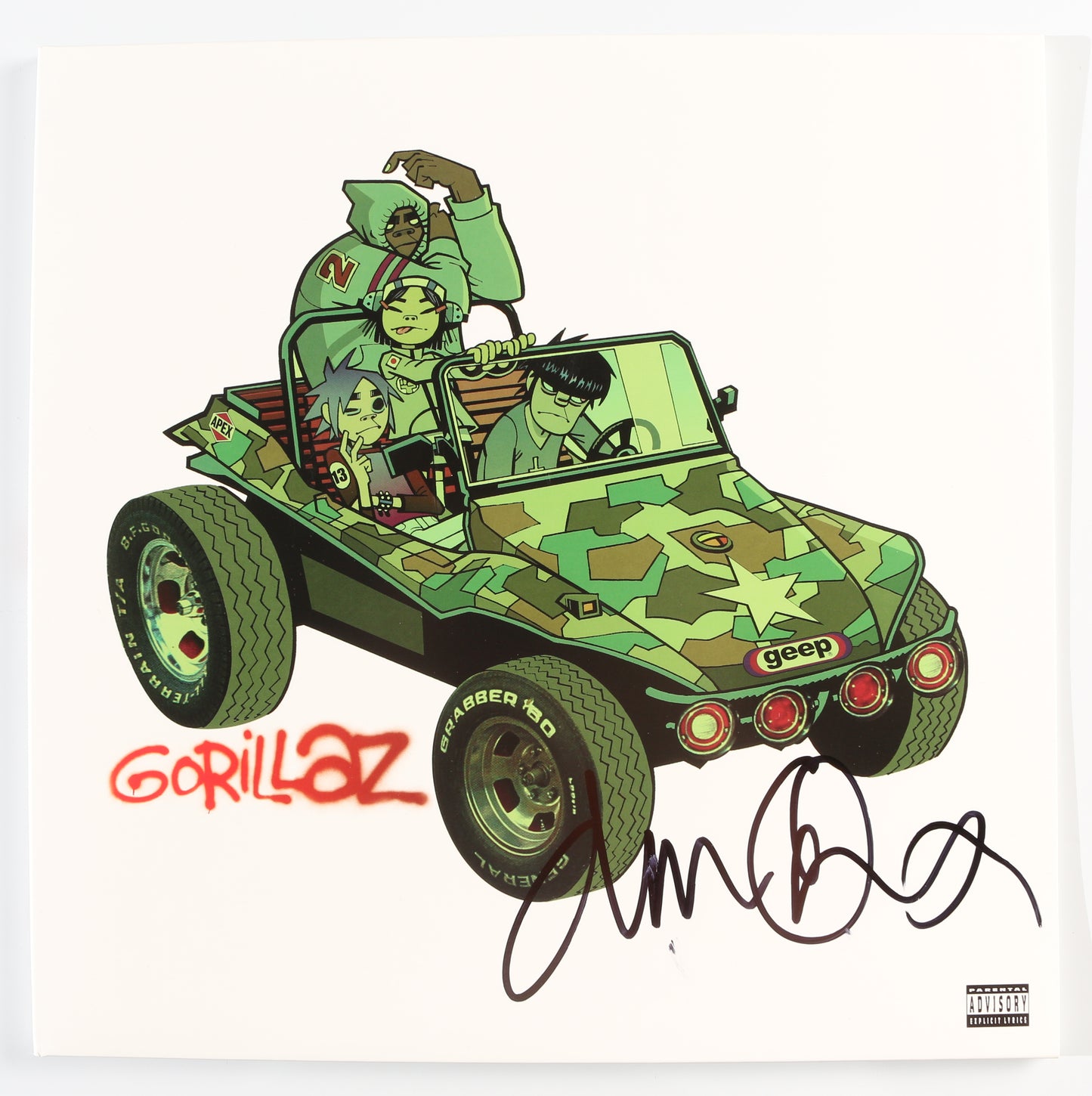 
                  
                    Gorillaz: Self-titled Debut Album (JSA) 12" Vinyl LP Record Signed by Damon Albarn
                  
                