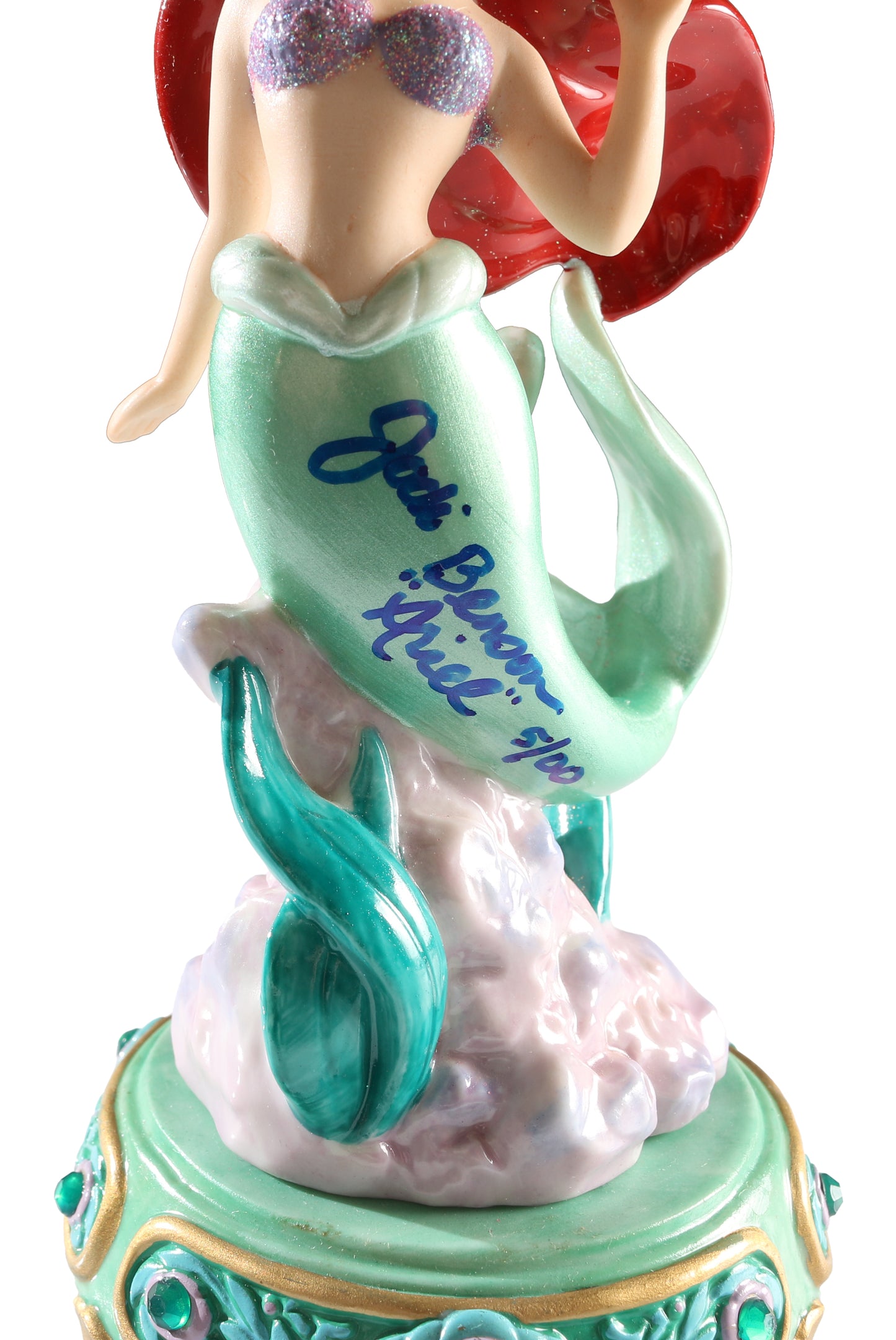 
                  
                    Jodi Benson as Ariel in Disney's The Little Mermaid Signed Statue with Character Name
                  
                