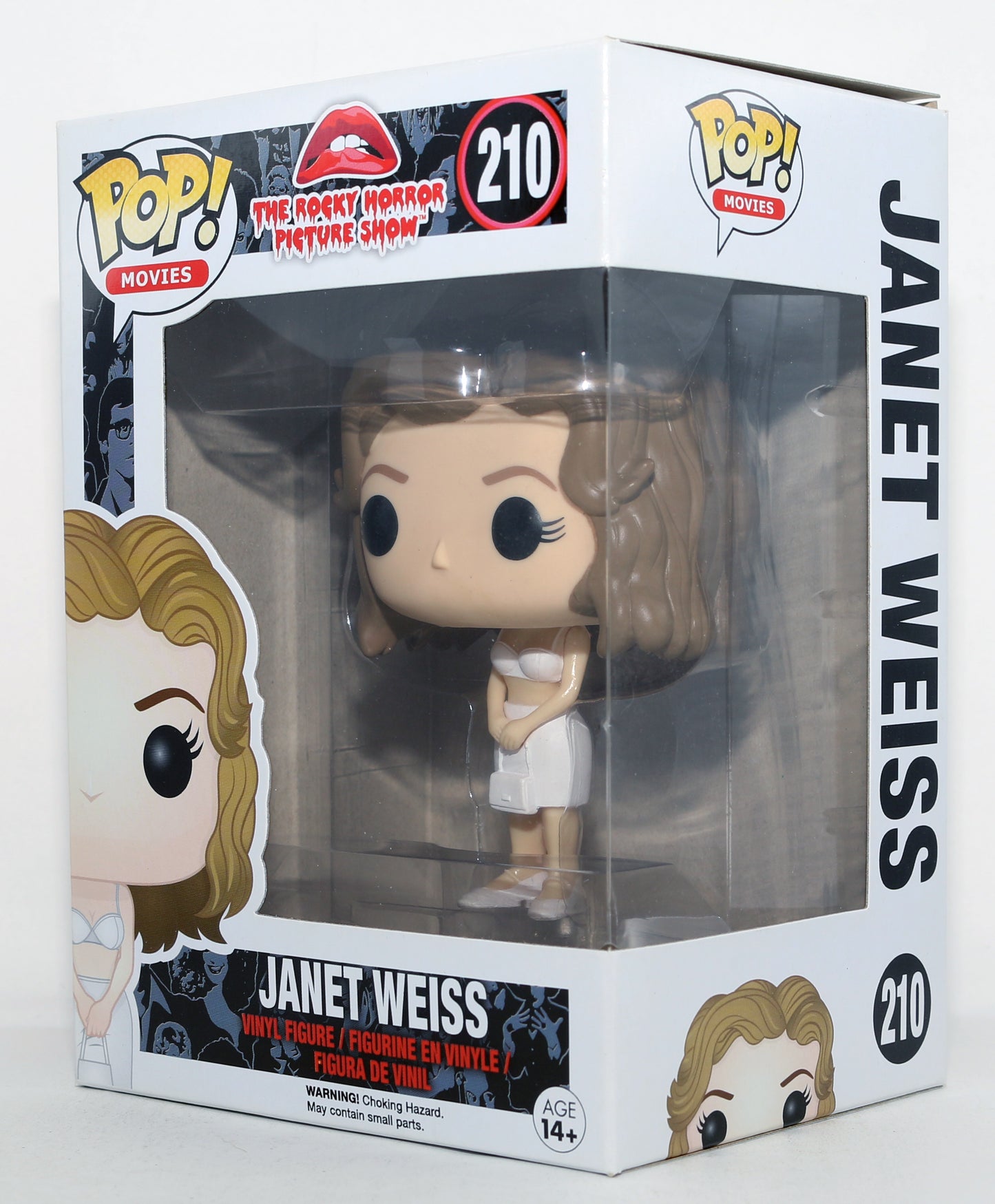 
                  
                    Susan Sarandon as Janet Weiss in The Rocky Horror Picture Show Signed Funko POP! #210 with Character Name
                  
                