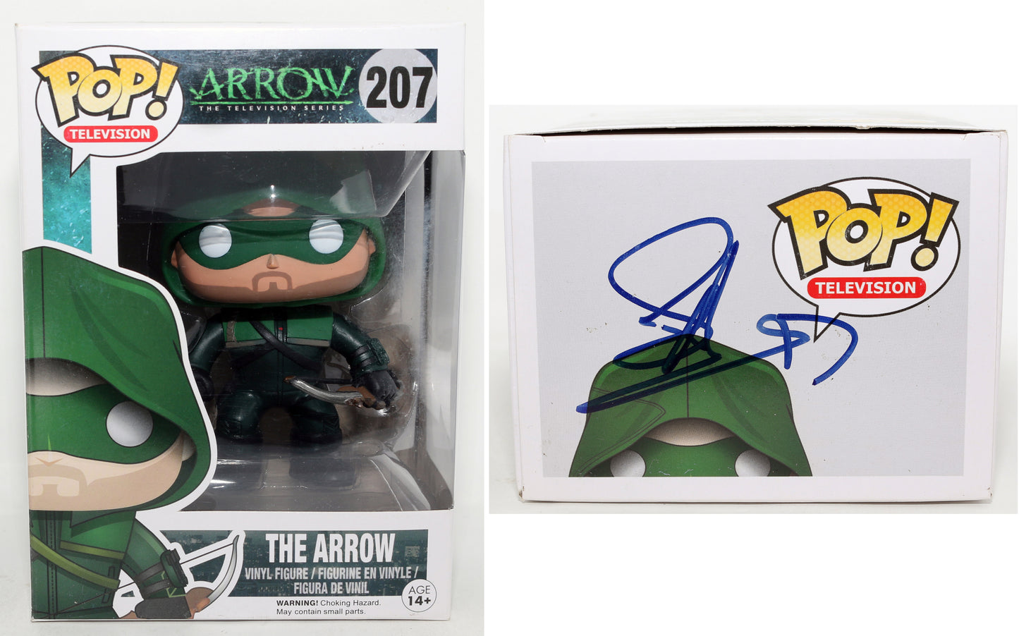 
                  
                    Stephen Amell as The Green Arrow in Arrow Signed Funko POP! #207
                  
                