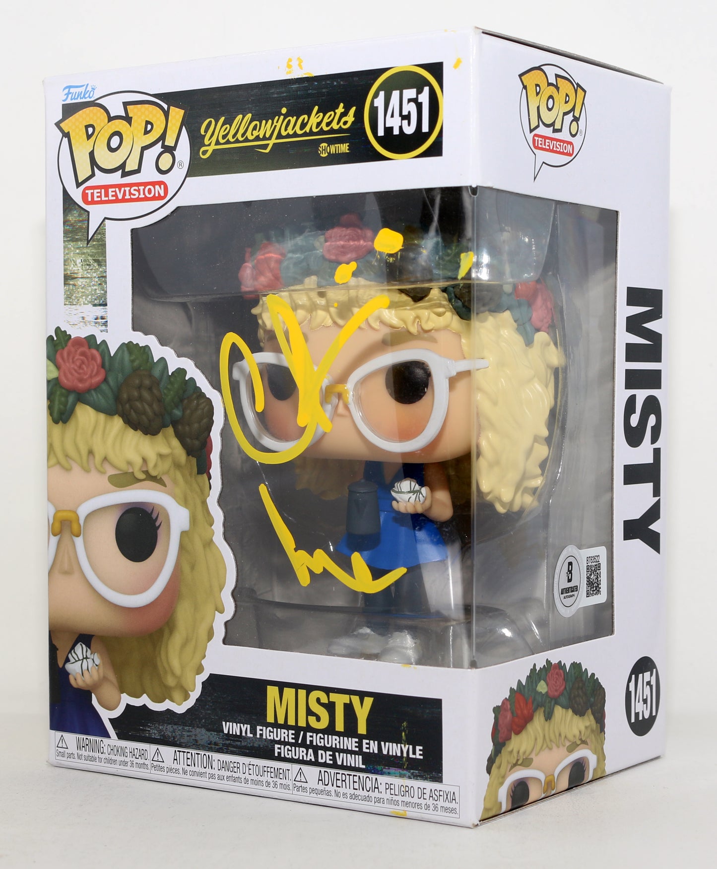 
                  
                    Christina Ricci as Adult Misty & Sammy Hanratty as Teen Misty in Yellowjackets (Beckett) Signed Funko POP! #1451
                  
                