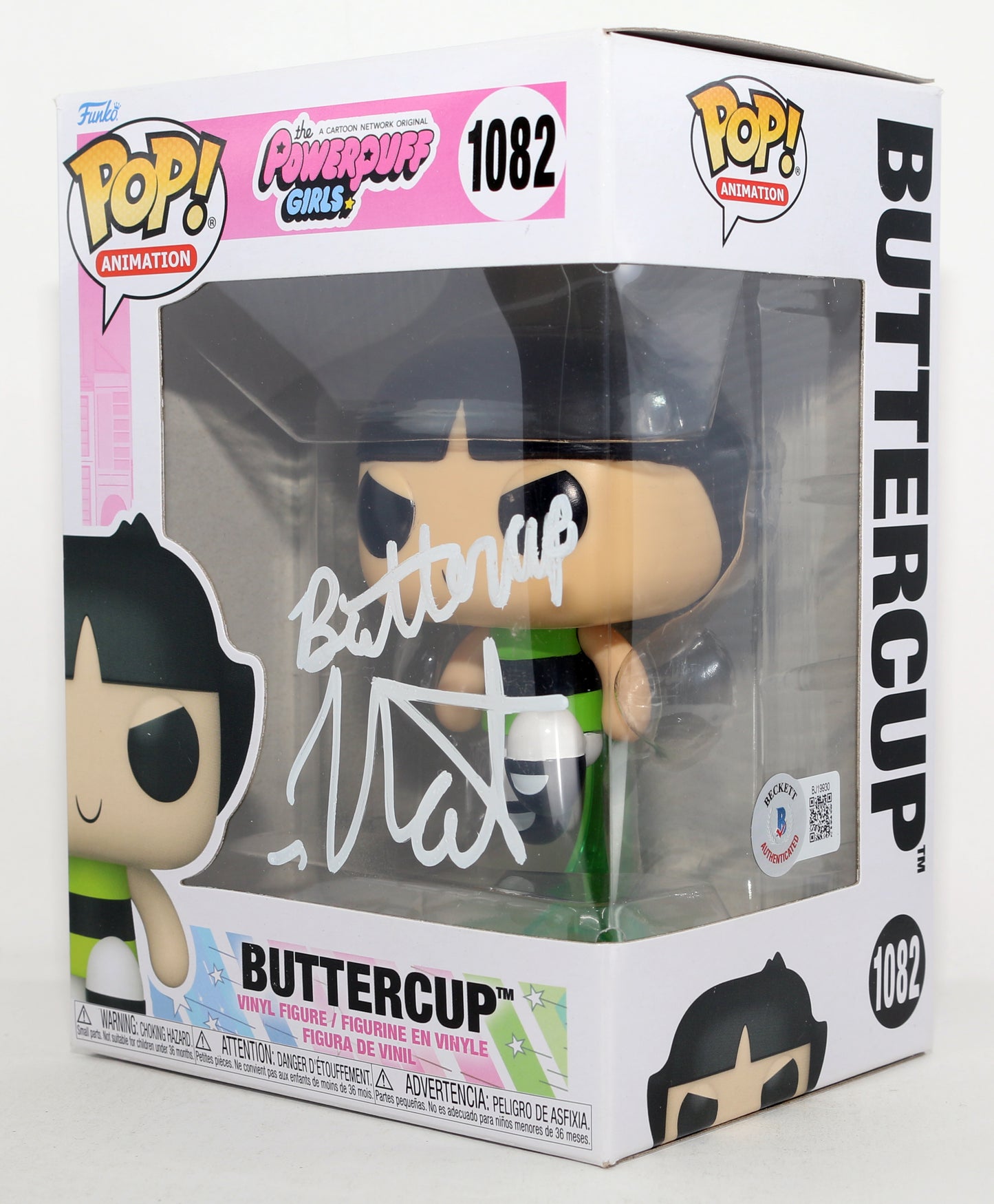 
                  
                    Natalie Palamides as Buttercup in The Powerpuff Girls (Beckett) Signed Funko POP! #1082 with Character Name
                  
                
