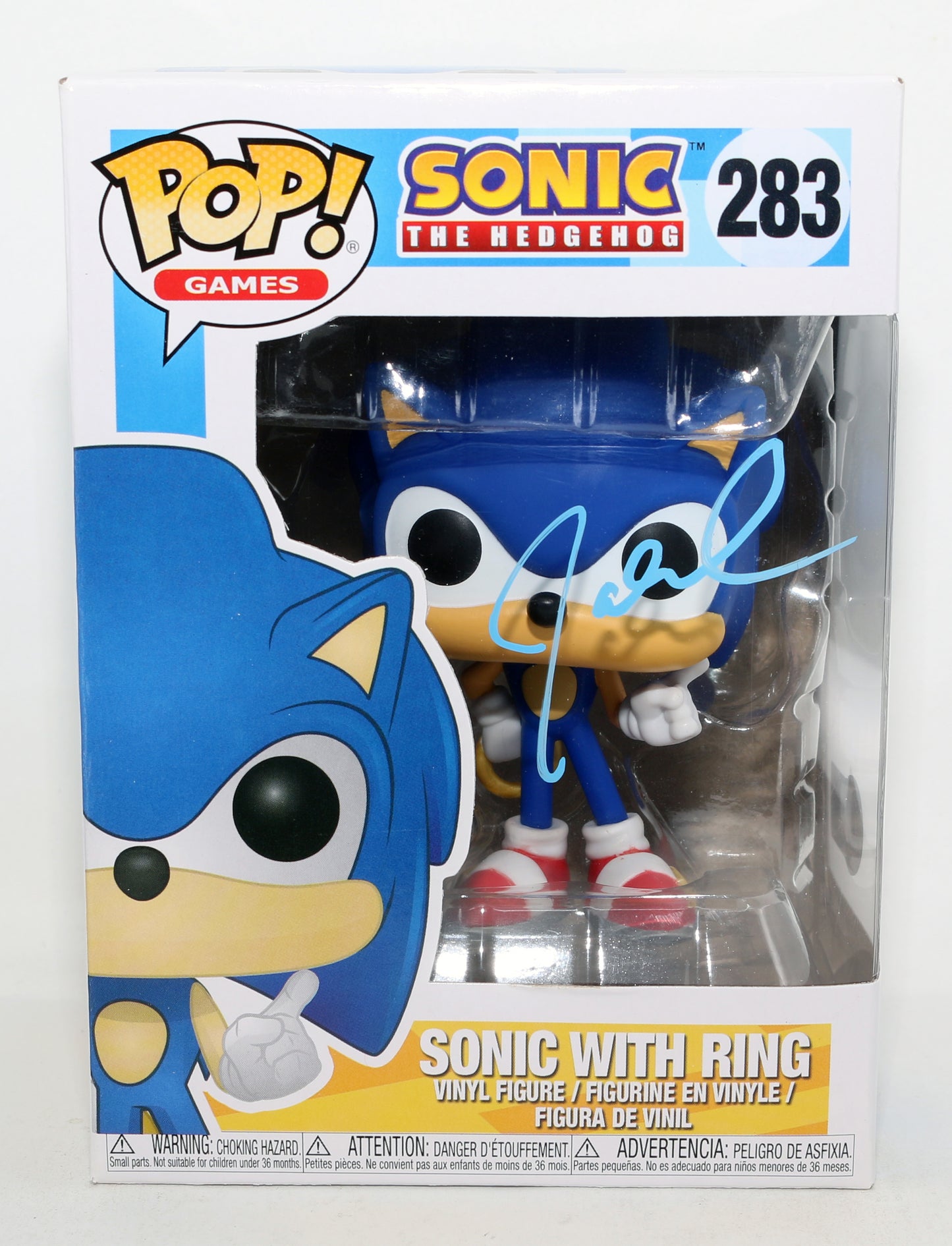 
                  
                    Jaleel White as Sonic in Sonic the Hedgehog (Beckett) Signed Funko POP! #283
                  
                