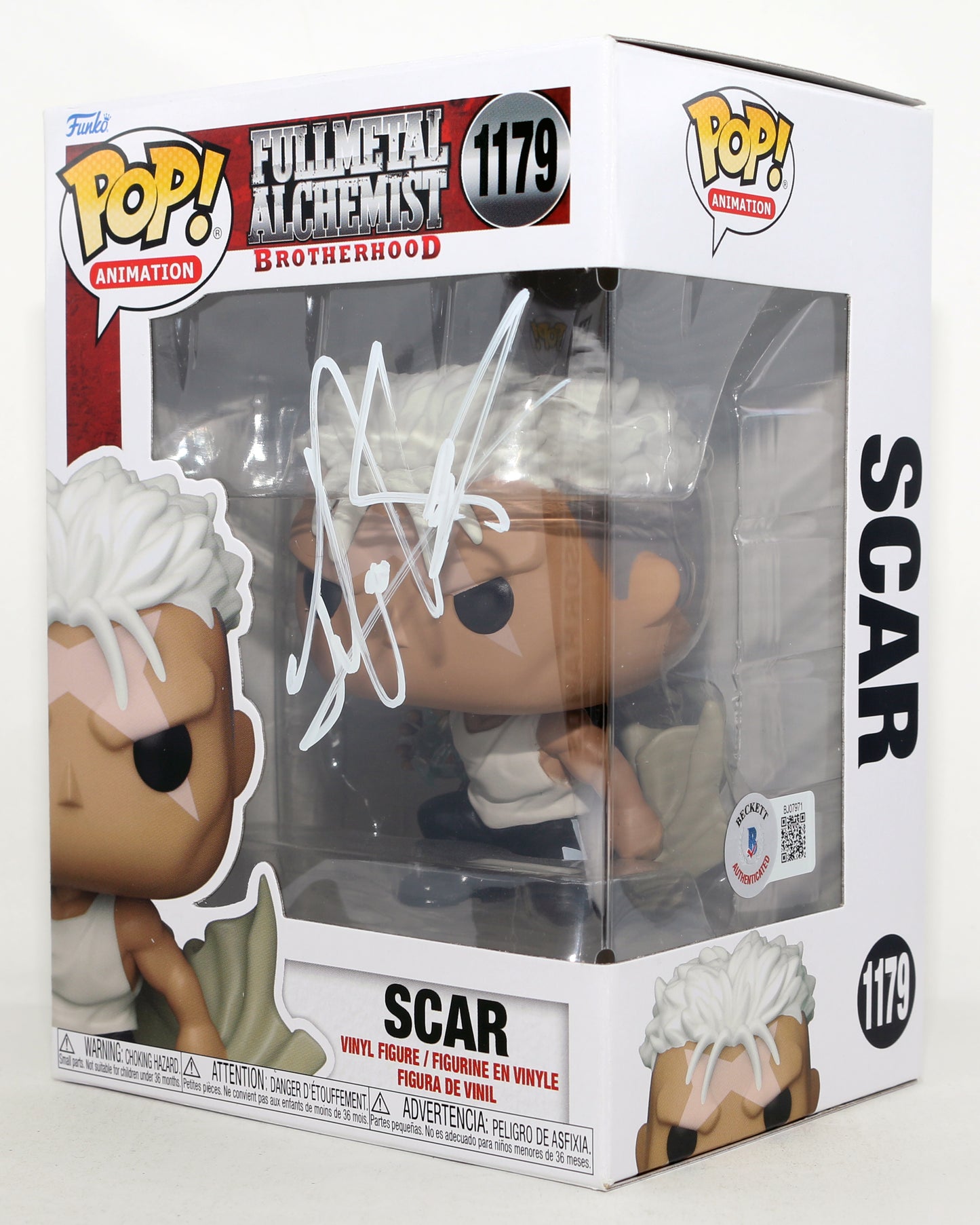 
                  
                    Mackenyu as Scar in Fullmetal Alchemist: Final Transmutation (Beckett) Signed Funko POP! #1179
                  
                