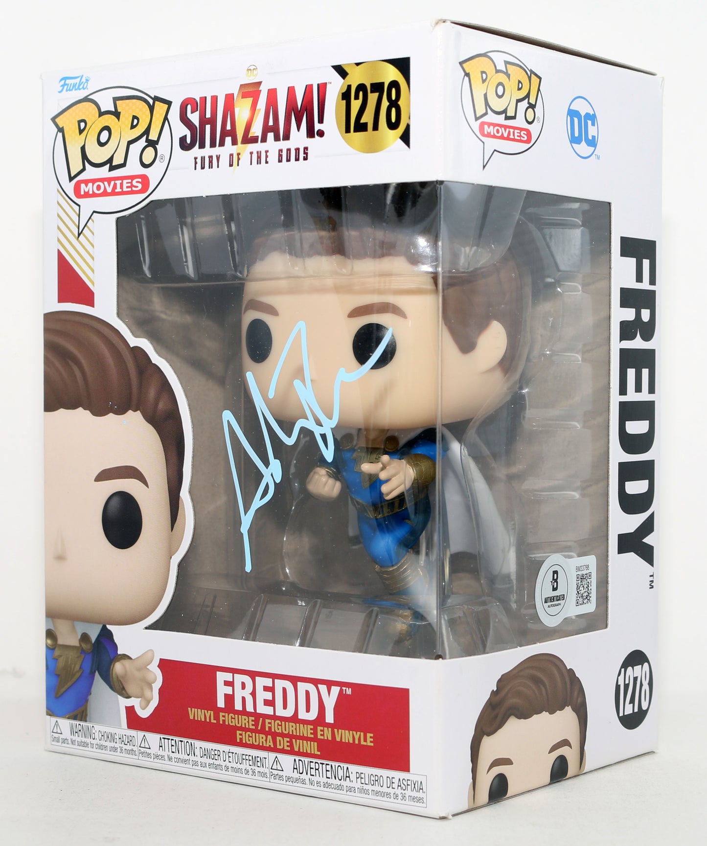 
                  
                    Adam Brody as Freddy in Shazam! Fury of the Gods (Beckett) Signed Funko POP! #1278
                  
                