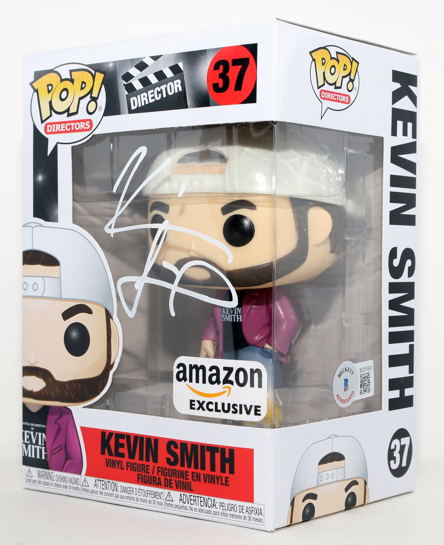
                  
                    Kevin Smith Director of Jay & Silent Bob, Dogma, & Clerks Amazon Exclusive (Beckett) Signed Funko POP! #37
                  
                