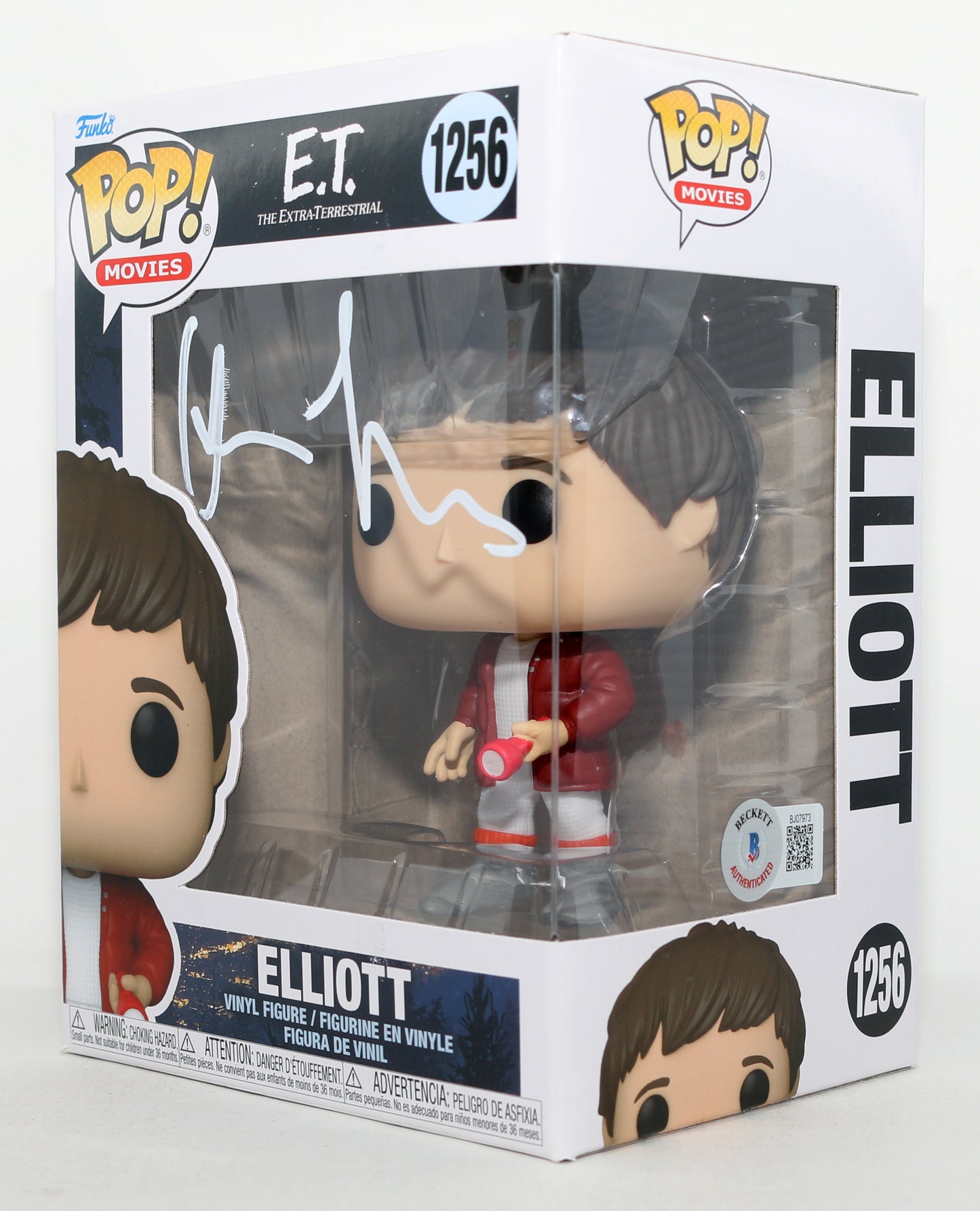 
                  
                    Henry Thomas as Elliott in E.T. the Extra-Terrestrial (Beckett) Signed Funko POP! #1256
                  
                