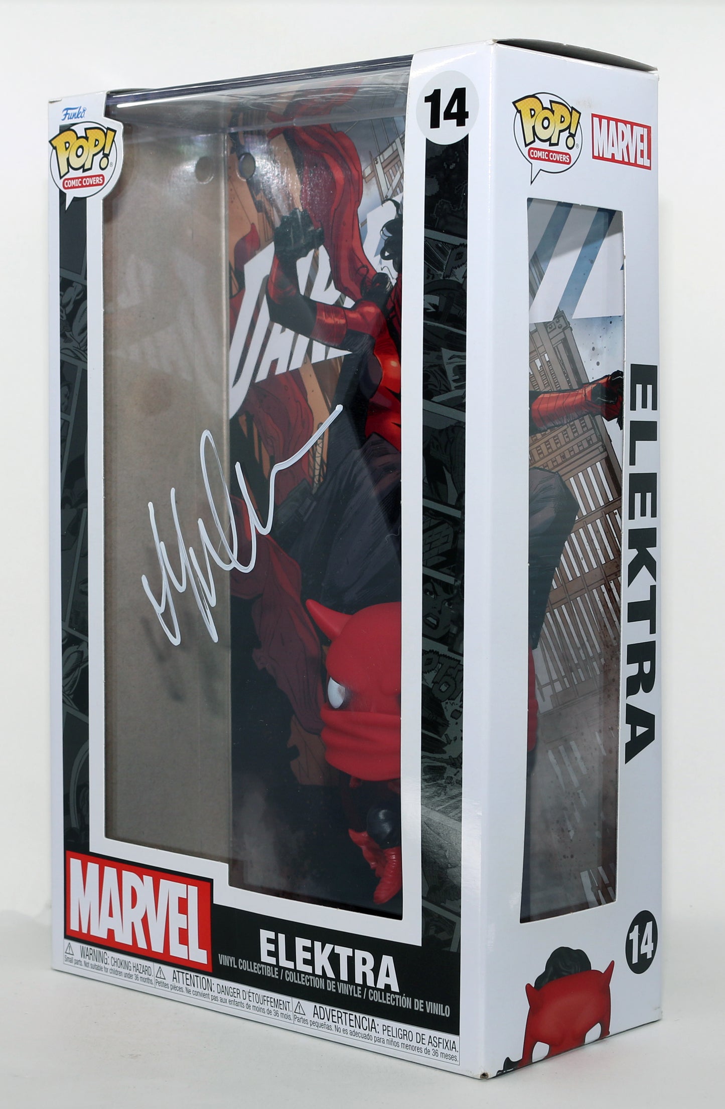 
                  
                    Jennifer Garner as Elektra Natchios in Daredevil Signed Funko POP! #14
                  
                