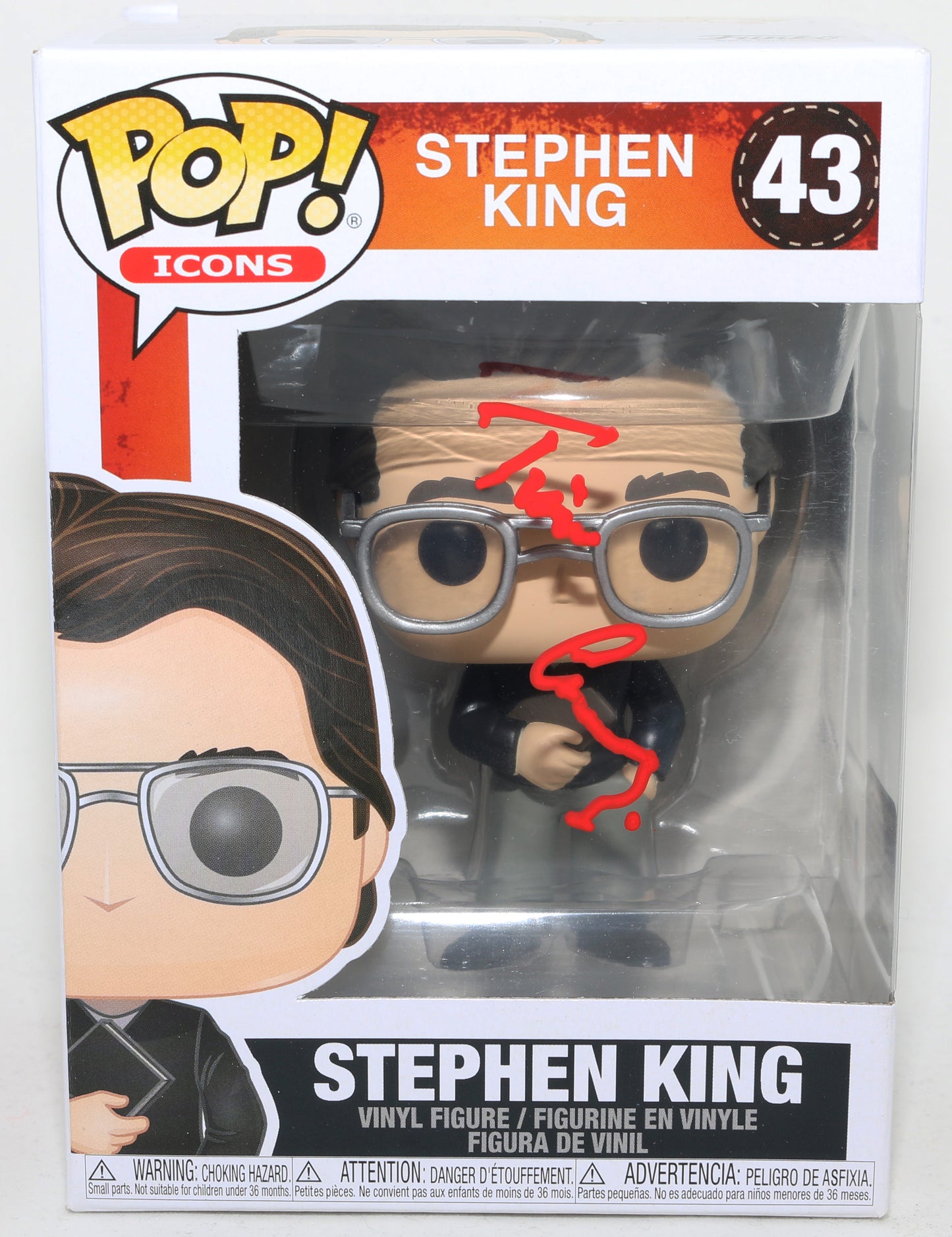 
                  
                    Tim Curry Pennywise from Stephen King's It (Beckett) Signed Funko POP! #43
                  
                