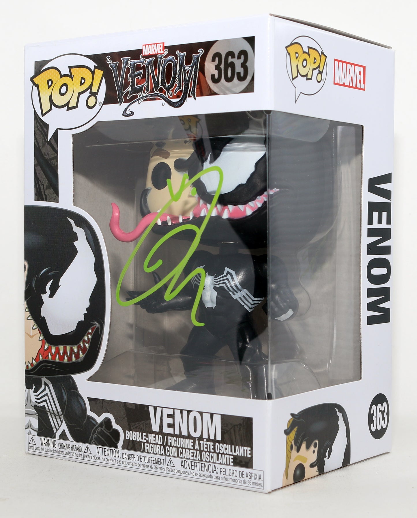 
                  
                    Tom Hardy as Venom in Venom Signed Funko POP! #363
                  
                