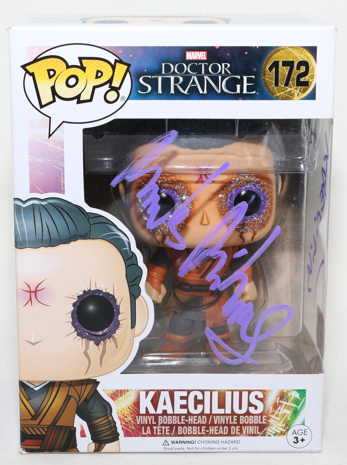 
                  
                    Mads Mikkelsen as Kaecilius in Doctor Strange (SWAU) Signed Funko POP! #172 with Character Name
                  
                