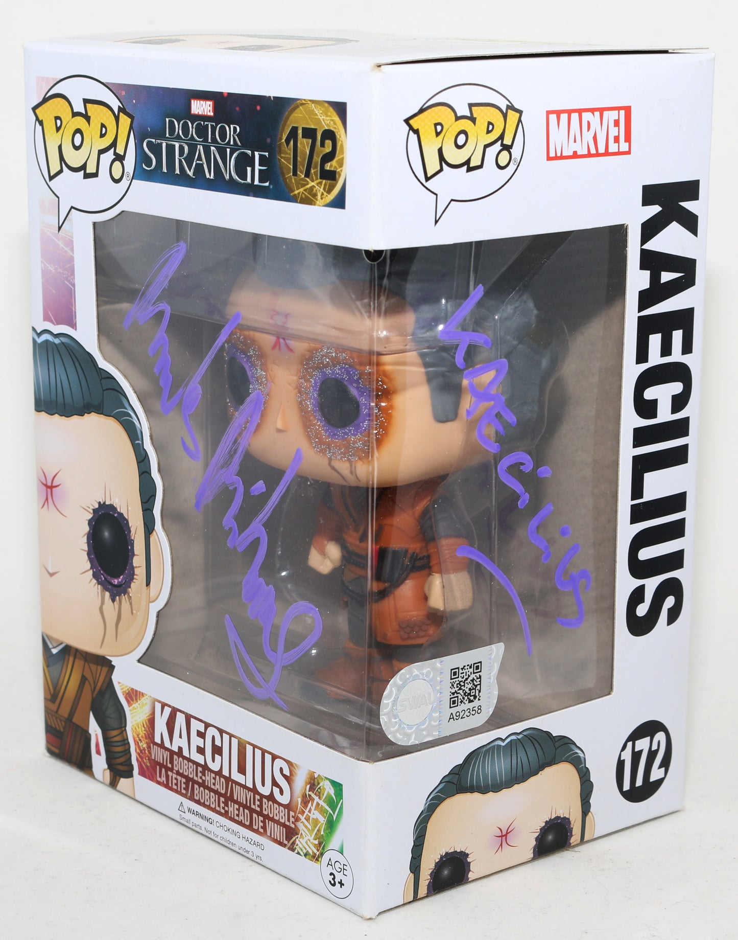 
                  
                    Mads Mikkelsen as Kaecilius in Doctor Strange (SWAU) Signed Funko POP! #172 with Character Name
                  
                