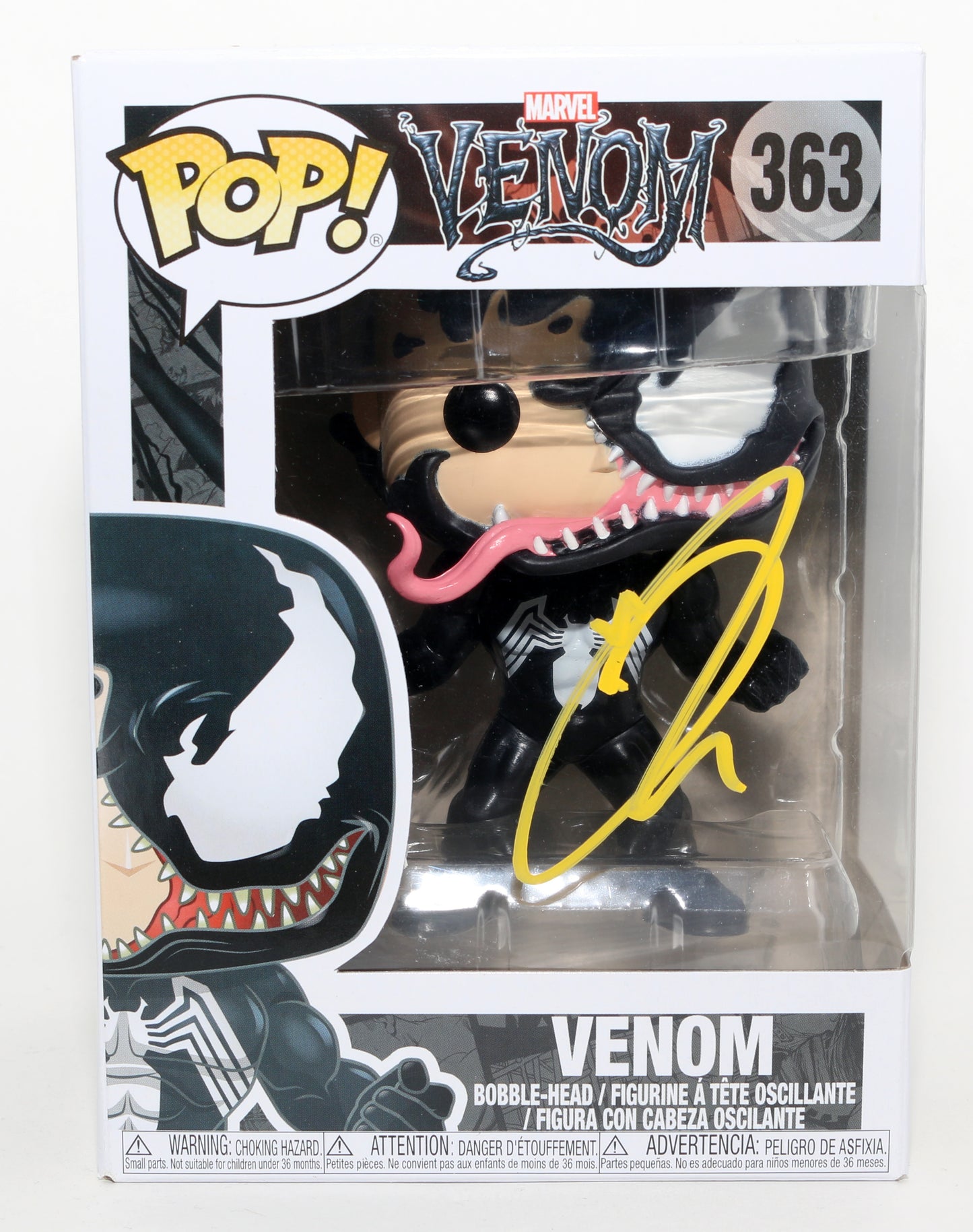 
                  
                    Tom Hardy as Venom in Venom Signed Funko POP! #363
                  
                