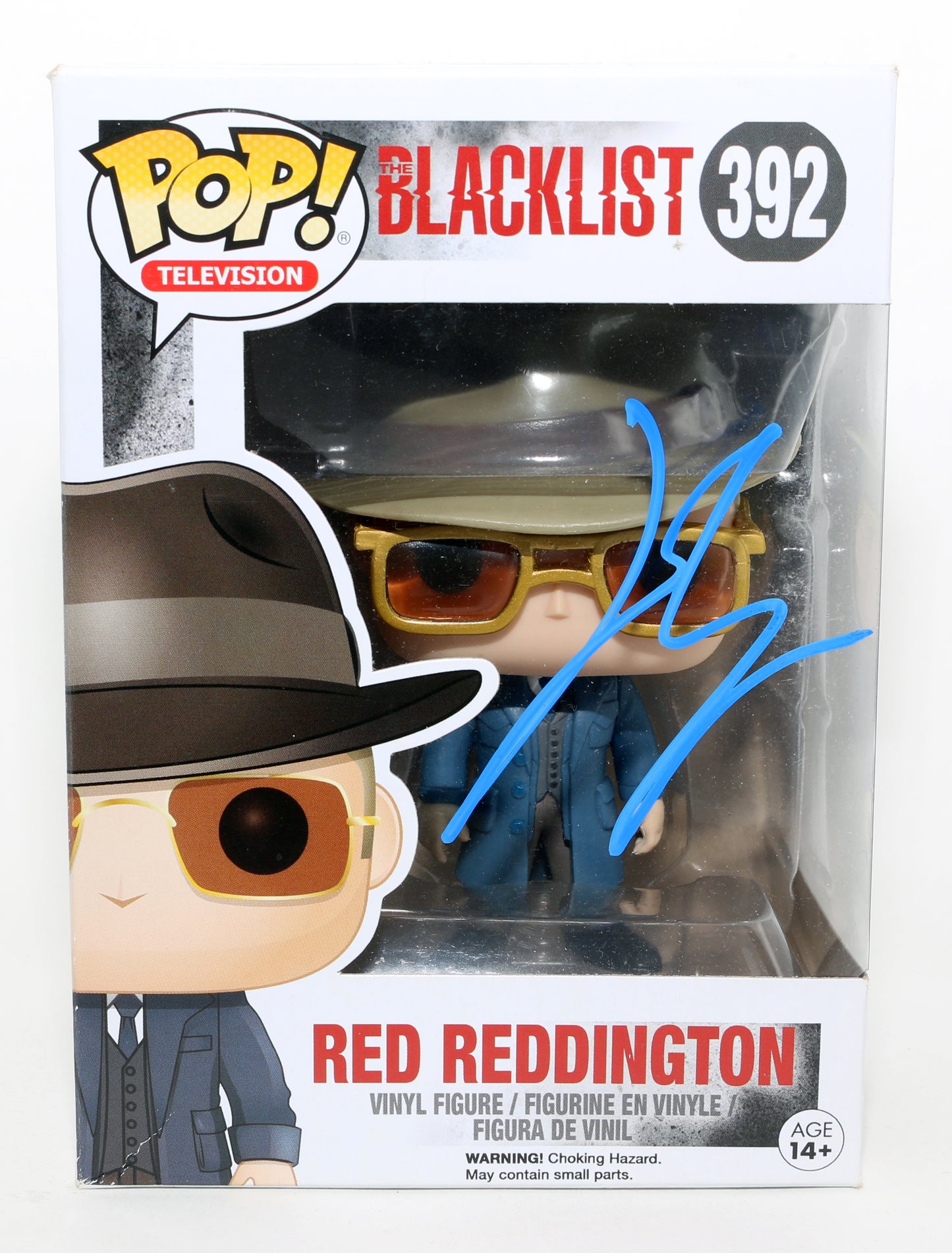 
                  
                    James Spader as Red Reddington in The Blacklist Signed Funko POP! #392
                  
                
