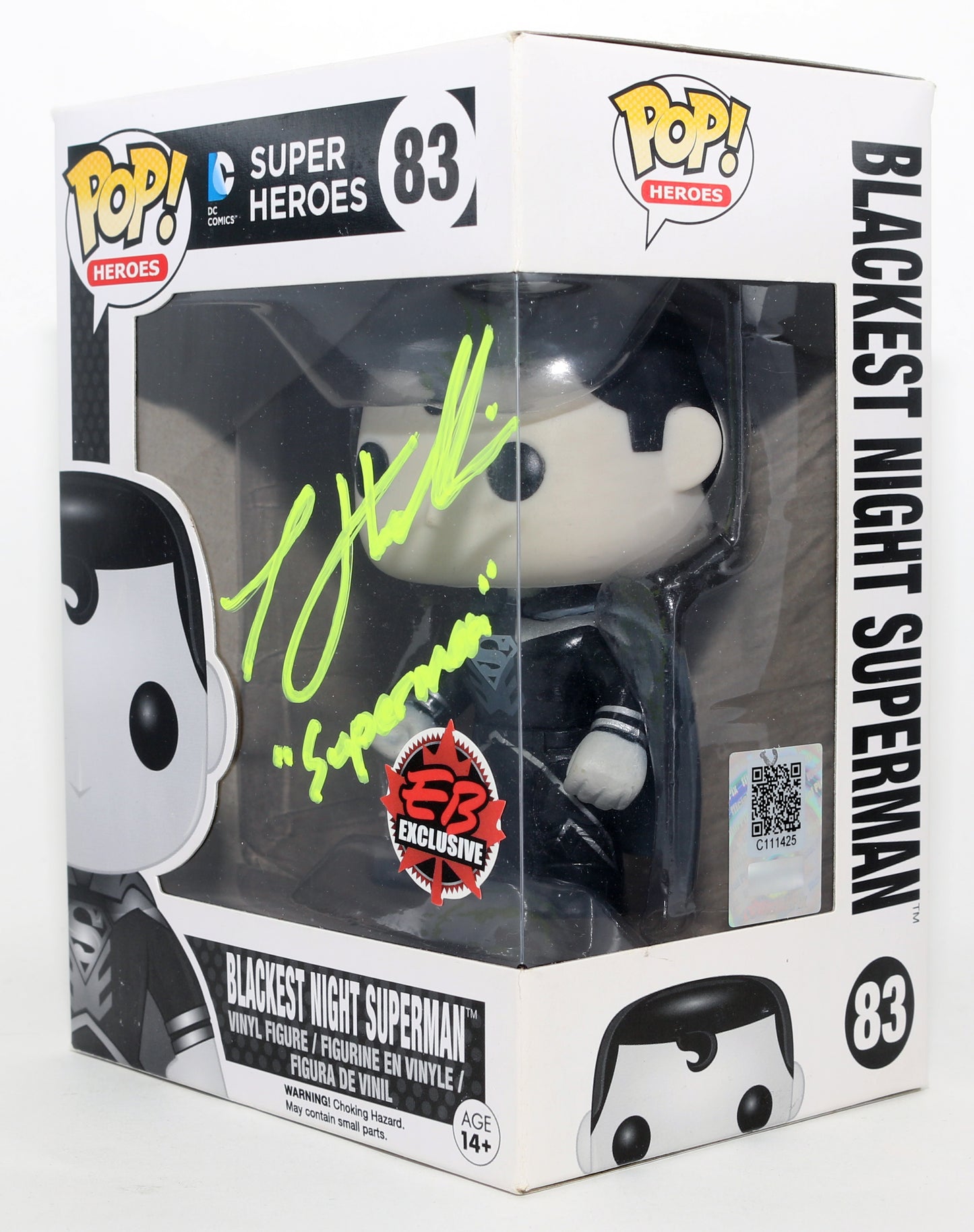 
                  
                    Tyler Hoechlin as Superman in Superman & Lois EB Exclusive (Official Pix) Signed Funko POP! #83 with Character Name
                  
                