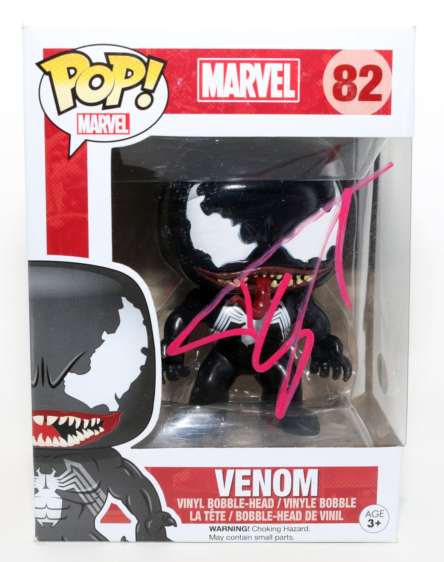 
                  
                    Topher Grace as Venom in Spider-Man 3 (JSA) Signed Funko POP! #82
                  
                