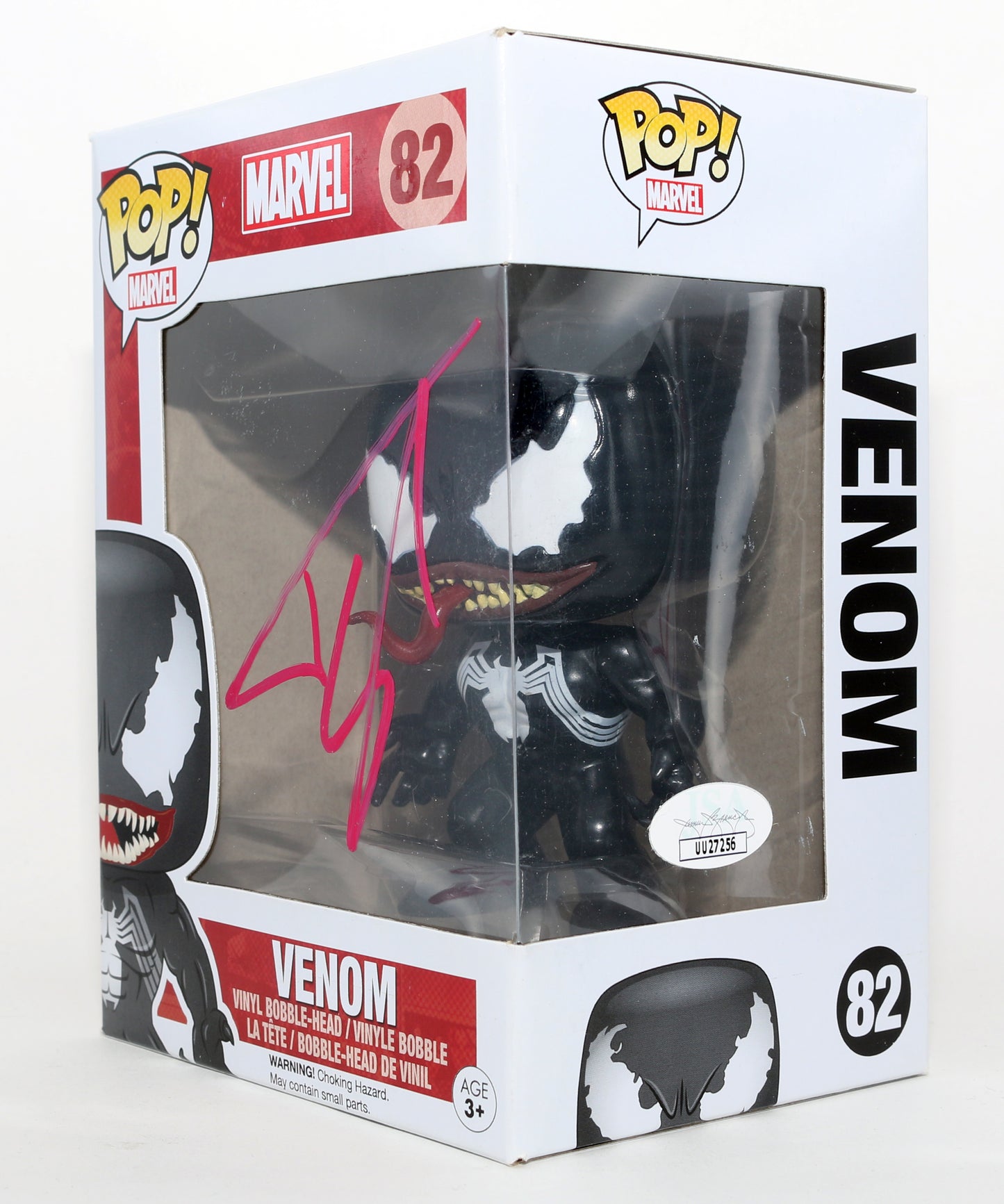 
                  
                    Topher Grace as Venom in Spider-Man 3 (JSA) Signed Funko POP! #82
                  
                