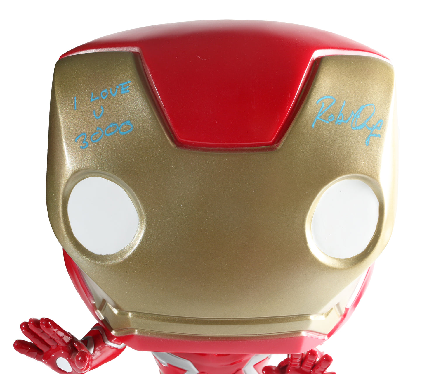 
                  
                    Robert Downey Jr. as Iron Man in Avengers: Endgame (Beckett Witnessed) Signed 18" Mega Sized Funko POP! #02 with Quote
                  
                