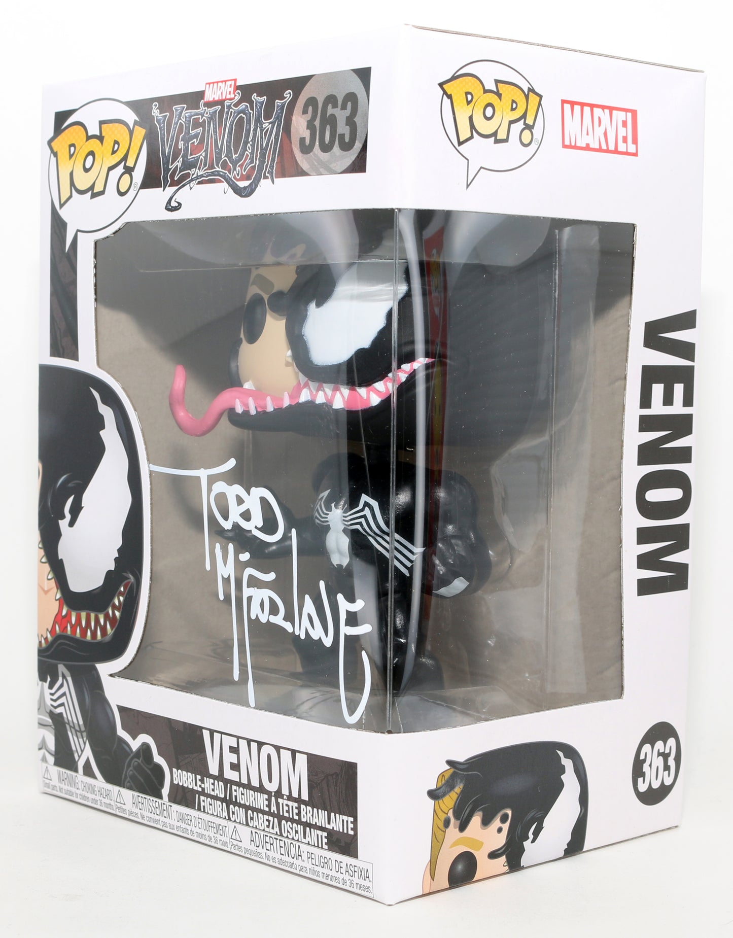 
                  
                    Todd McFarlane Creator of Venom Signed Funko POP! #363
                  
                