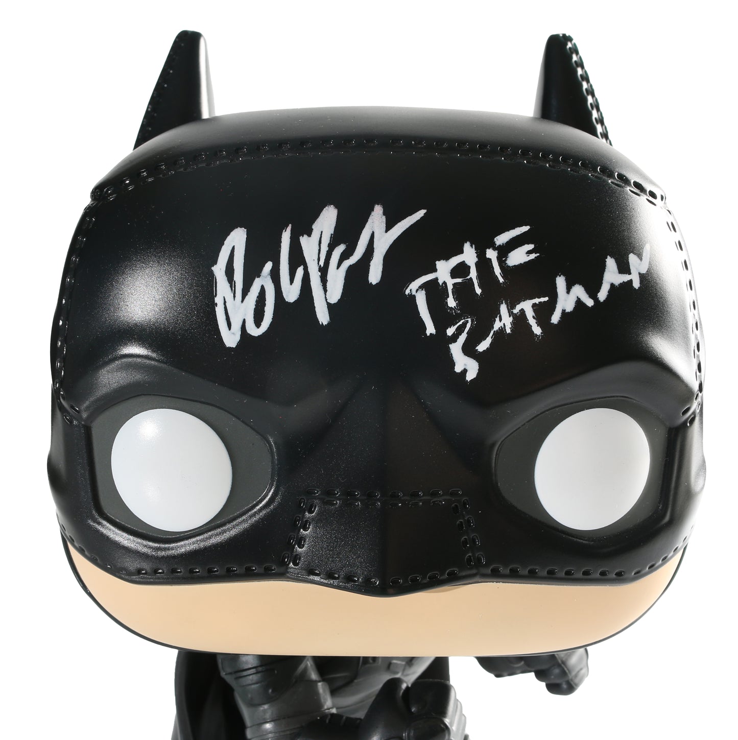 
                  
                    Robert Pattinson as Batman in The Batman Signed Jumbo Funko POP! #1188 with Character Name
                  
                