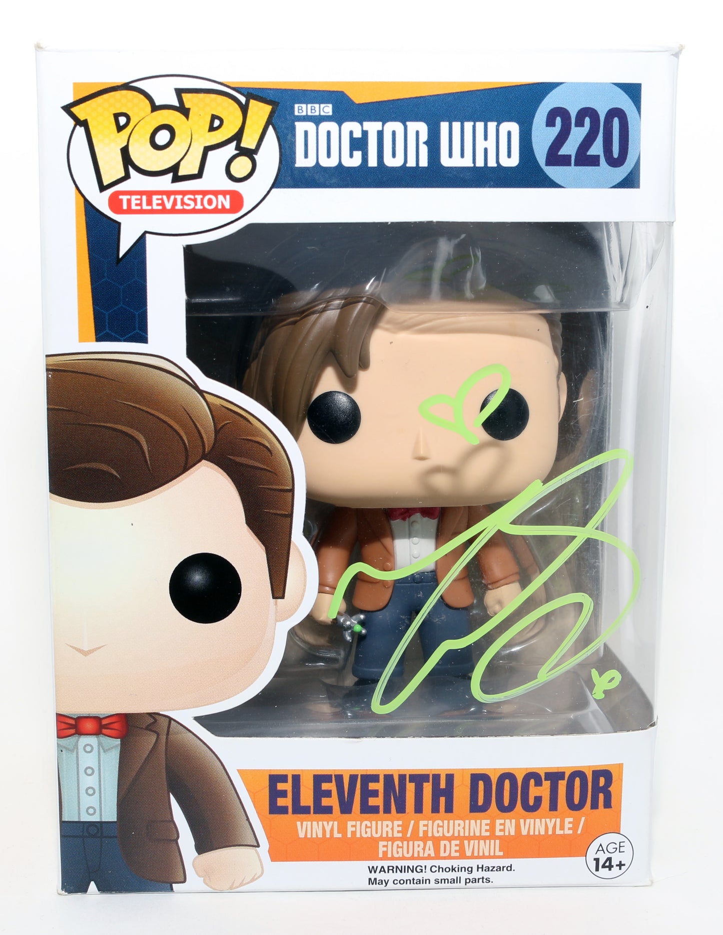 
                  
                    Matt Smith as Eleventh Doctor in BBC's Doctor Who Signed Funko POP! #220
                  
                