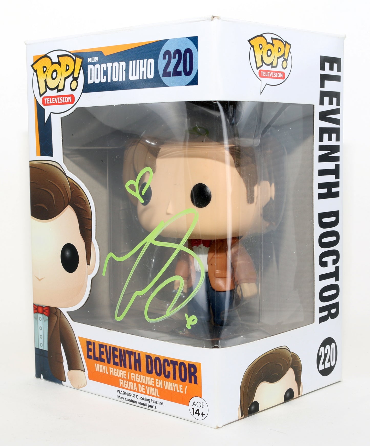 
                  
                    Matt Smith as Eleventh Doctor in BBC's Doctor Who Signed Funko POP! #220
                  
                
