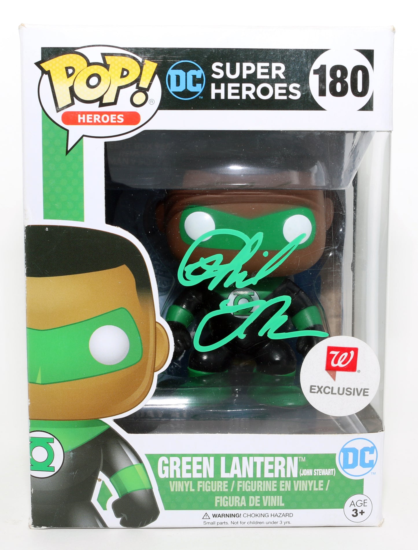 
                  
                    Phil LaMarr as John Stewart / Green Lantern in Justice League Walgreens Exclusive (JSA) Signed Funko POP! #180
                  
                