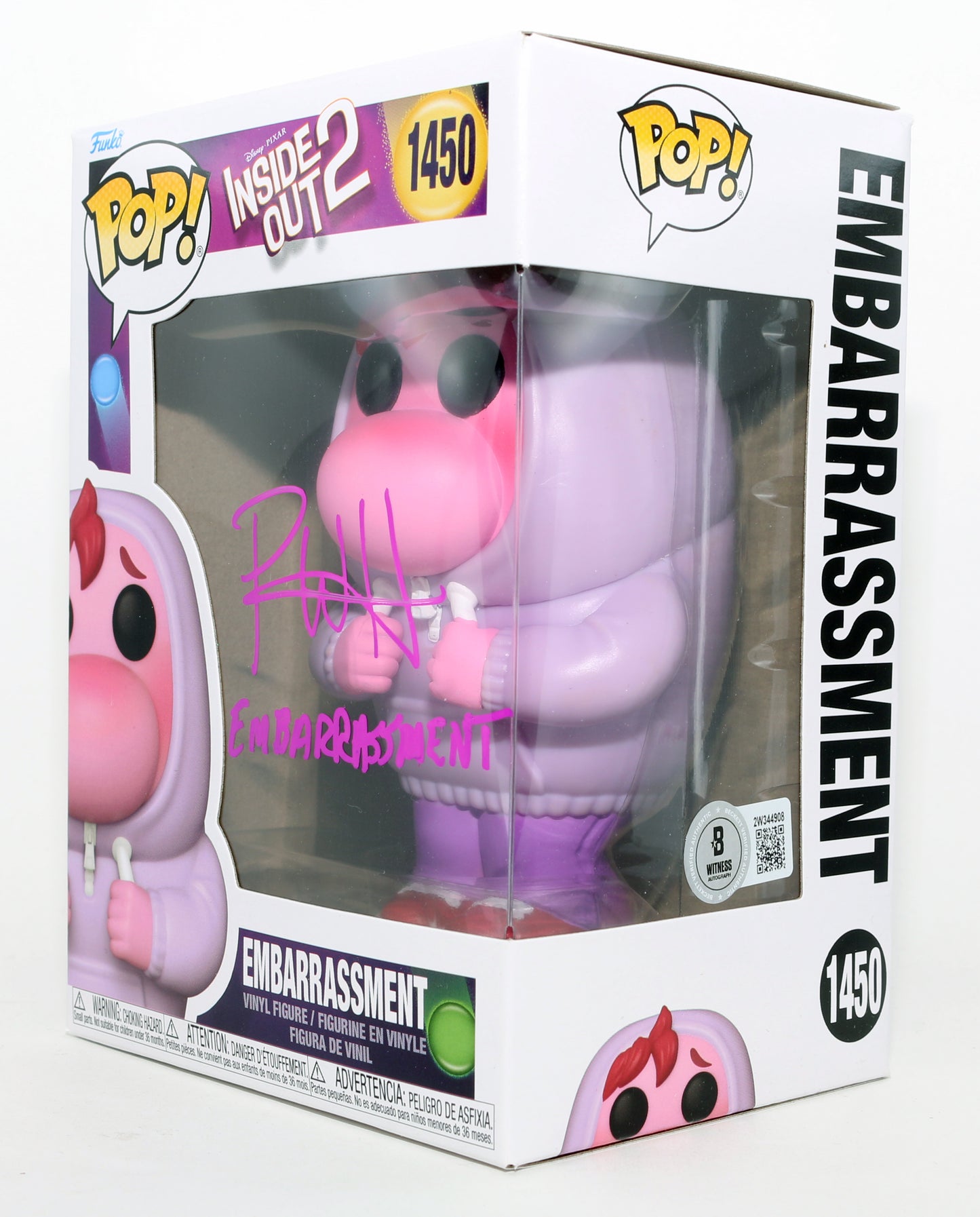 
                  
                    Paul Walter Hauser as Embarrassment in Inside Out 2 (Beckett) Signed Funko POP! #1450 with Character Name
                  
                