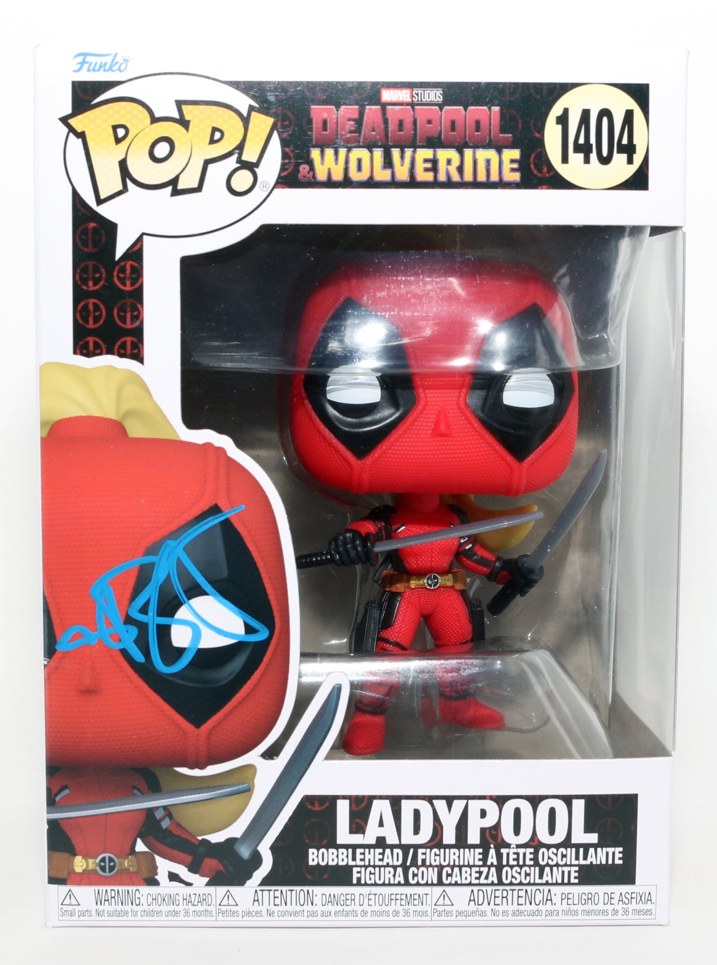 
                  
                    Blake Lively as Ladypool in Deadpool & Wolverine Signed Funko POP! #1404
                  
                