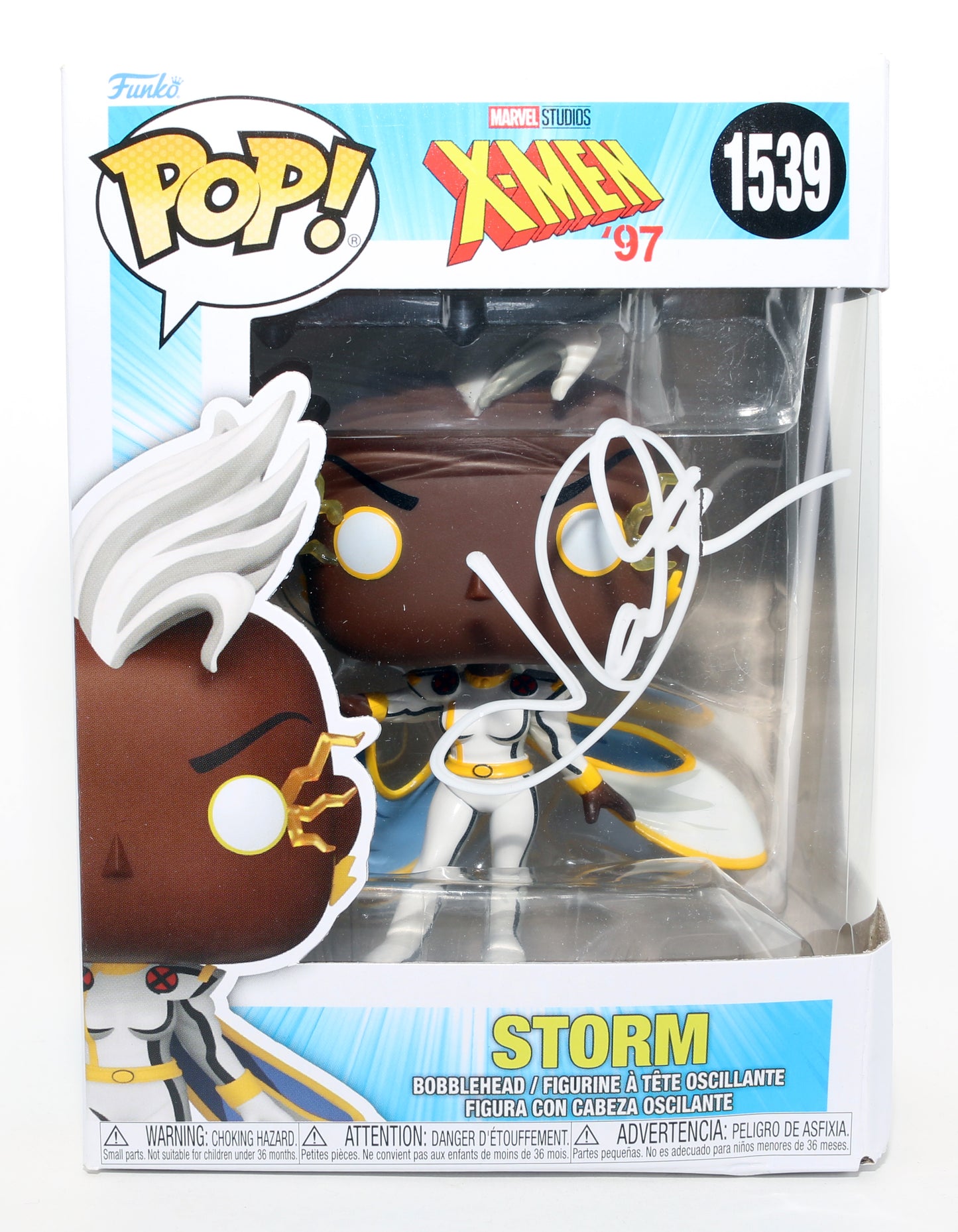 
                  
                    Halle Berry as Storm in X-Men Signed Funko POP! #1539
                  
                