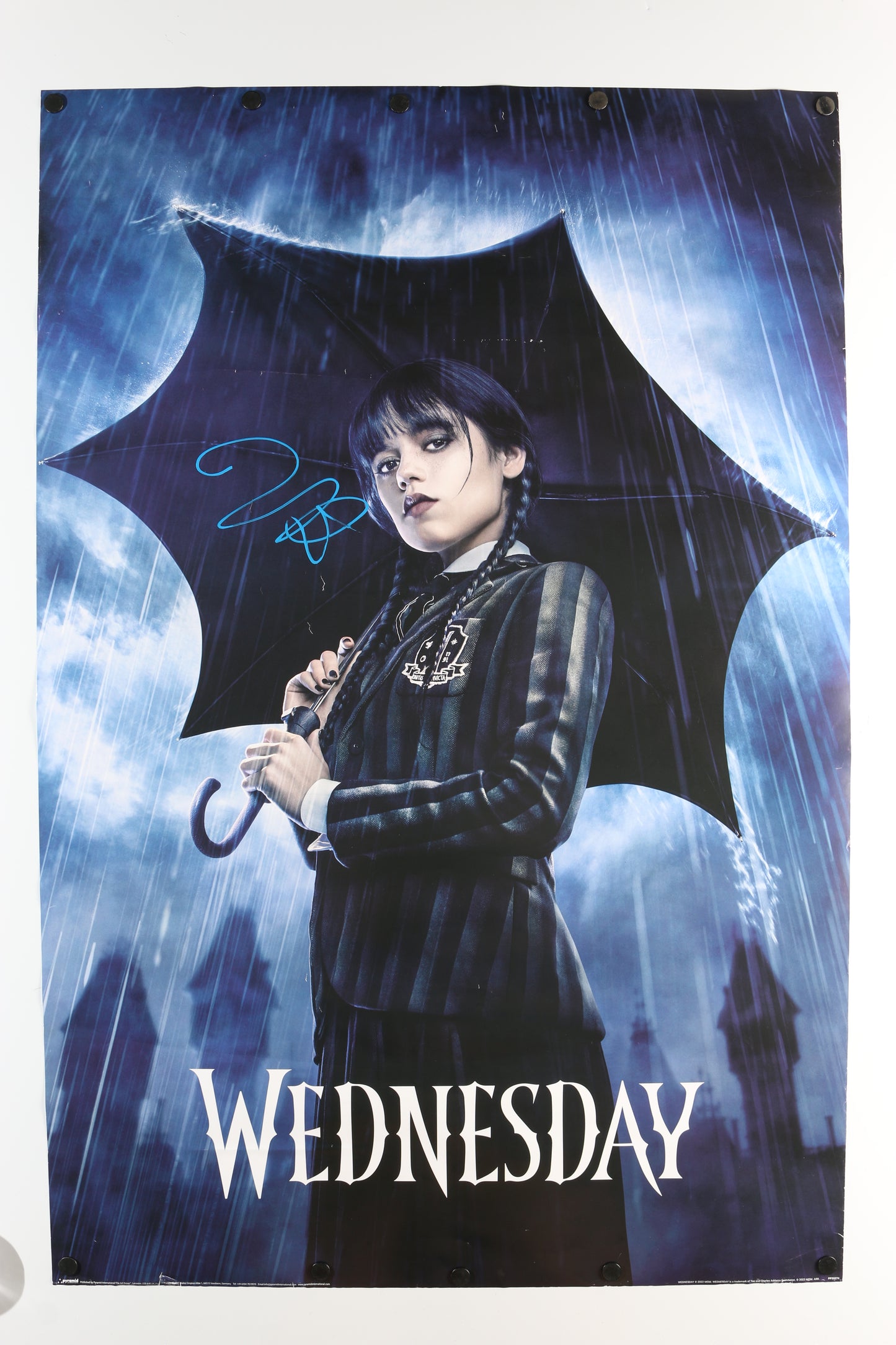 
                  
                    Tim Burton Director of Wednesday Signed 24x36 Poster
                  
                
