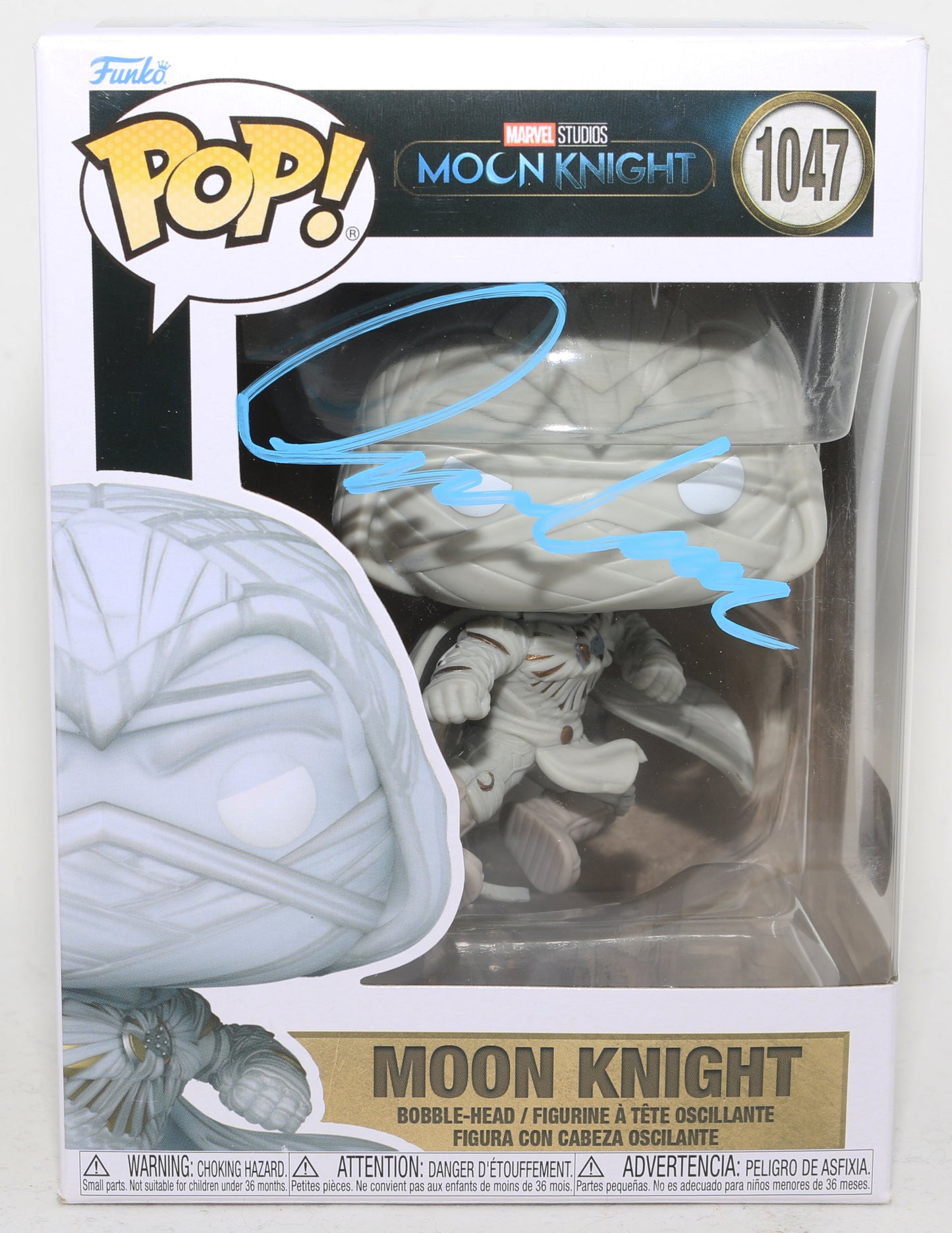 
                  
                    Oscar Isaac as Moon Knight in Moon Knight (SWAU) Signed Funko POP! #1047
                  
                