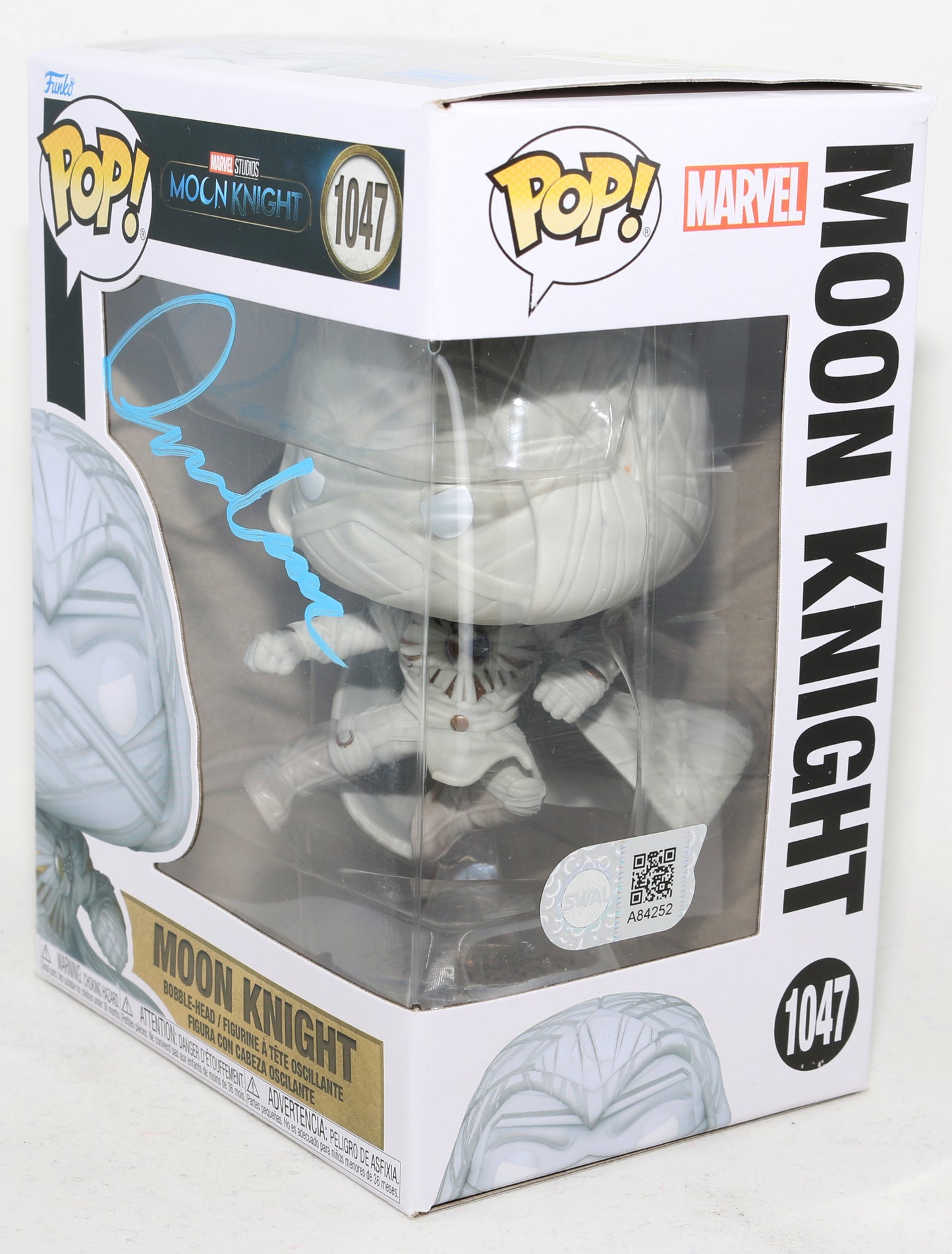 
                  
                    Oscar Isaac as Moon Knight in Moon Knight (SWAU) Signed Funko POP! #1047
                  
                