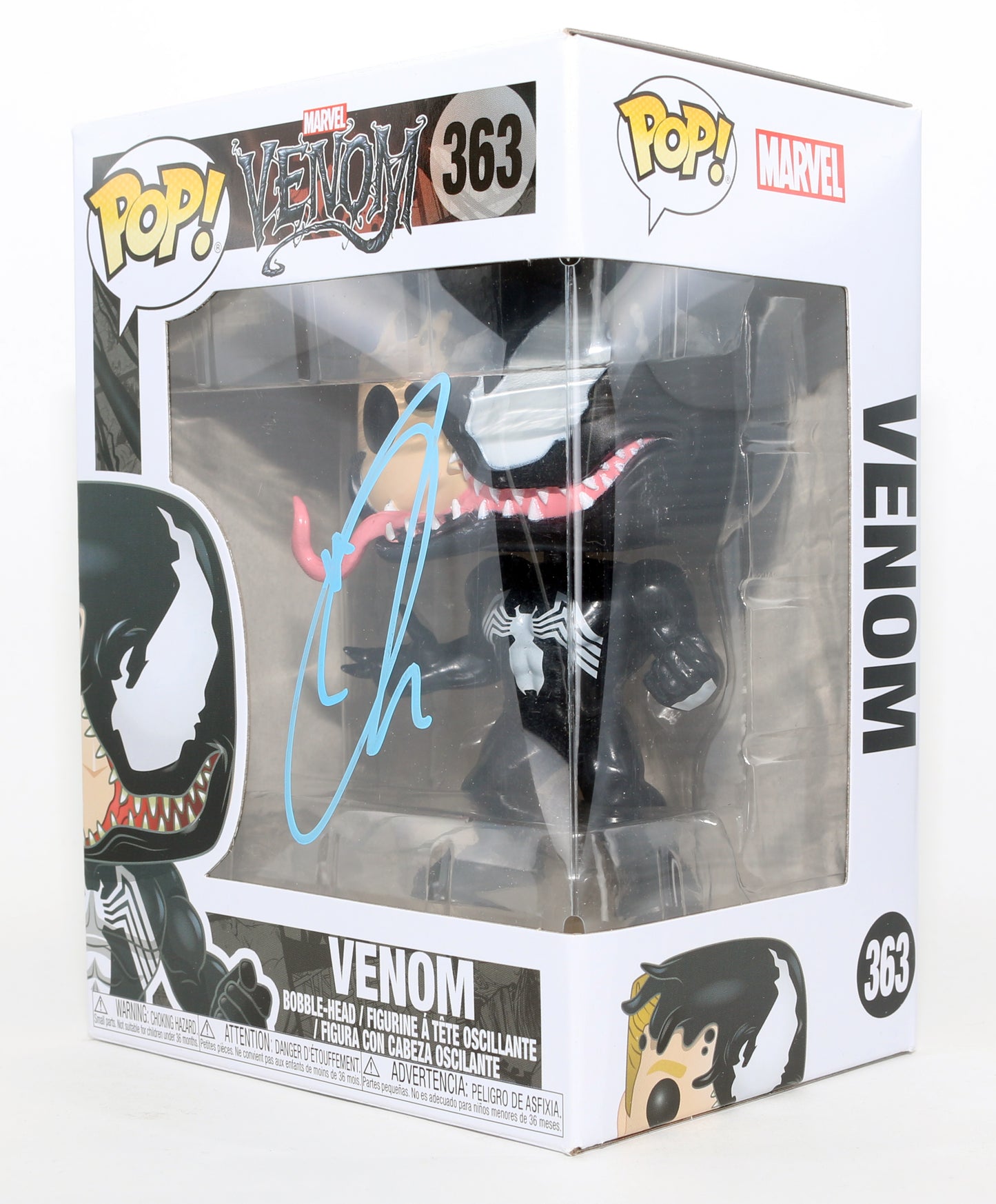 
                  
                    Tom Hardy as Venom in Venom Signed Funko POP! #363
                  
                