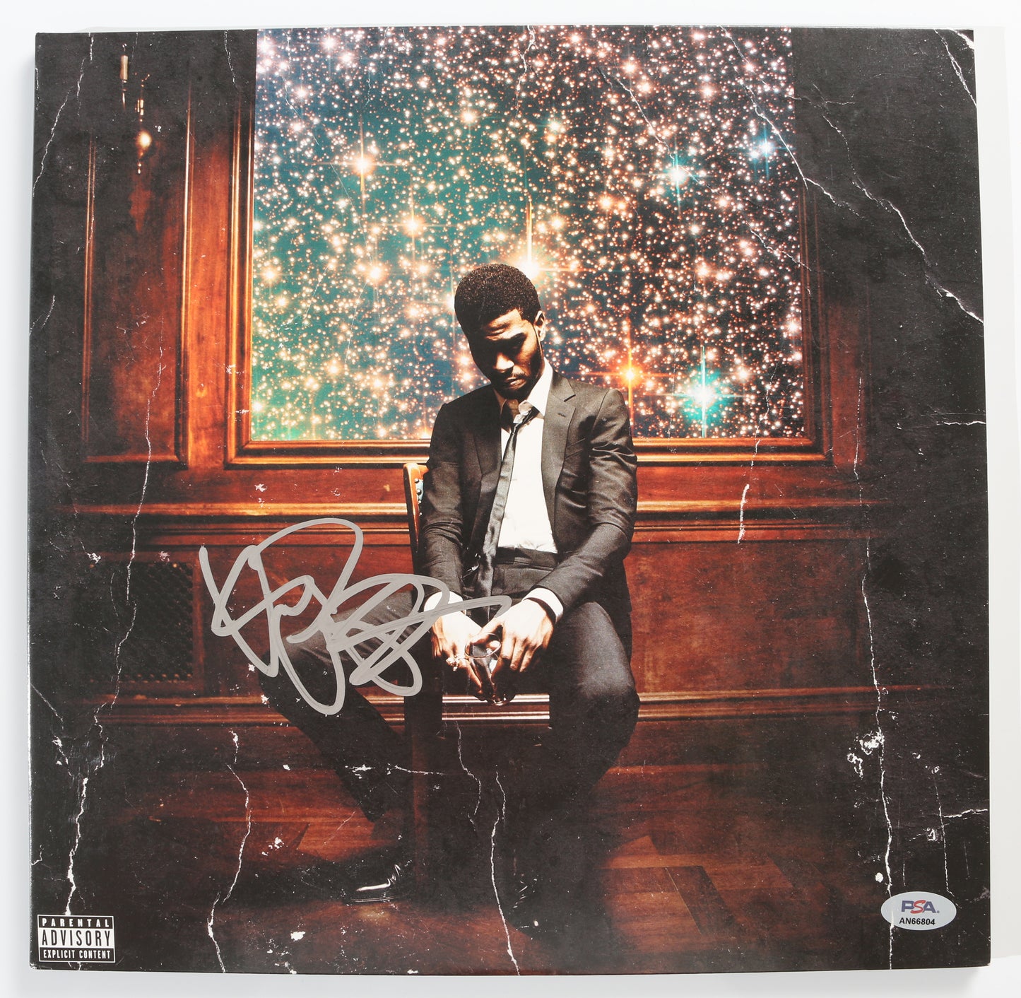 
                  
                    Man On The Moon II: The Legend Of Mr. Rager LP 12" Vinyl Record Signed by Kid Cudi
                  
                