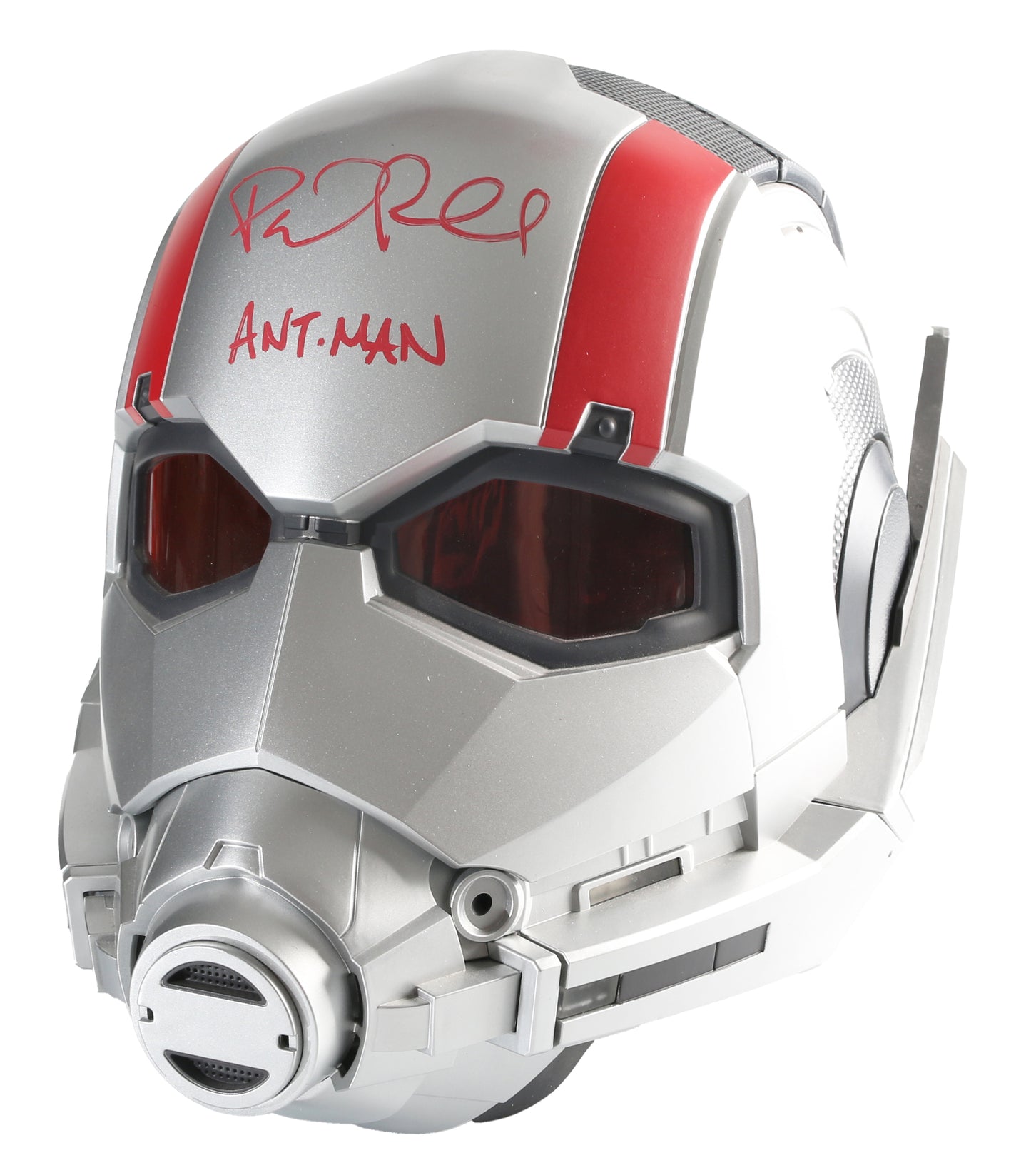 
                  
                    Paul Rudd as Ant-Man in Ant-Man (Beckett Witnessed) Signed Hasbro Legends Series Prop Replica Helmet
                  
                