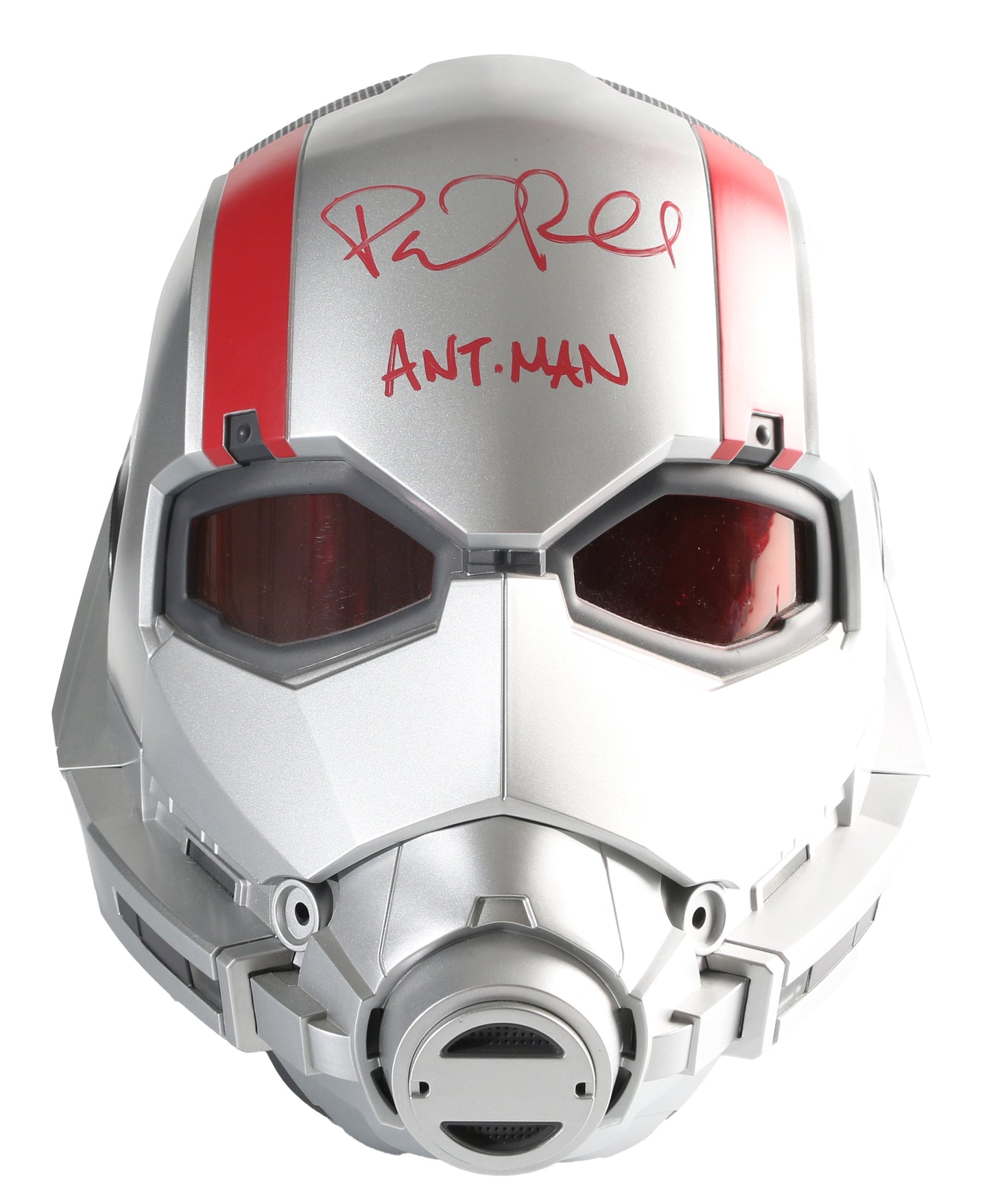 
                  
                    Paul Rudd as Ant-Man in Ant-Man (Beckett Witnessed) Signed Hasbro Legends Series Prop Replica Helmet
                  
                