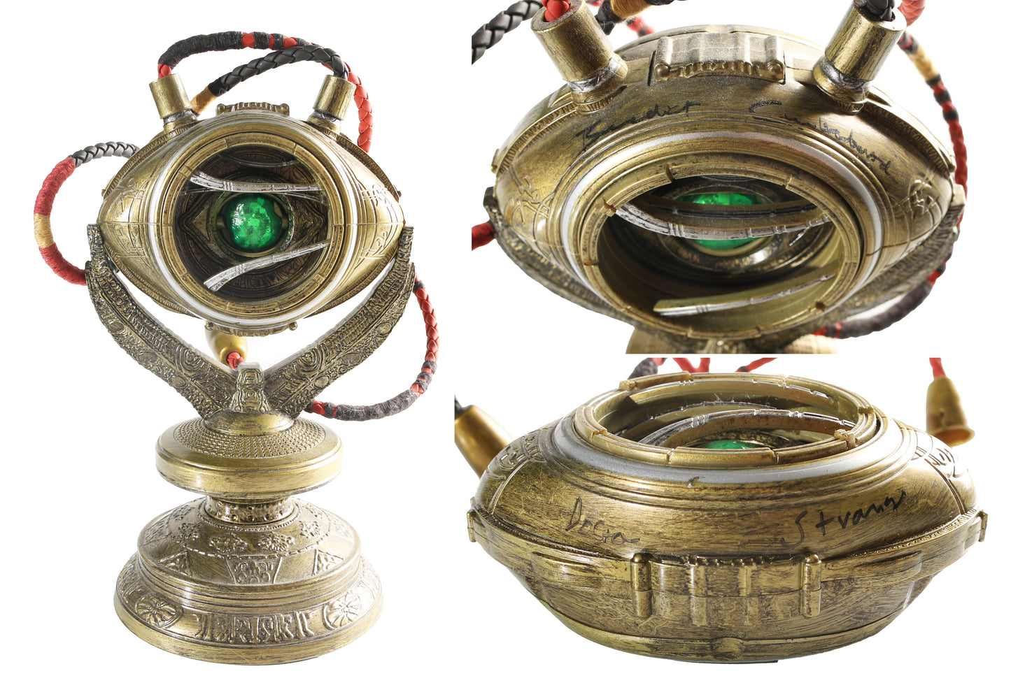 
                  
                    Benedict Cumberbatch as Doctor Strange in Doctor Strange Signed Hasbro Legends Series Prop Replica Eye of Agamotto with Character Name
                  
                