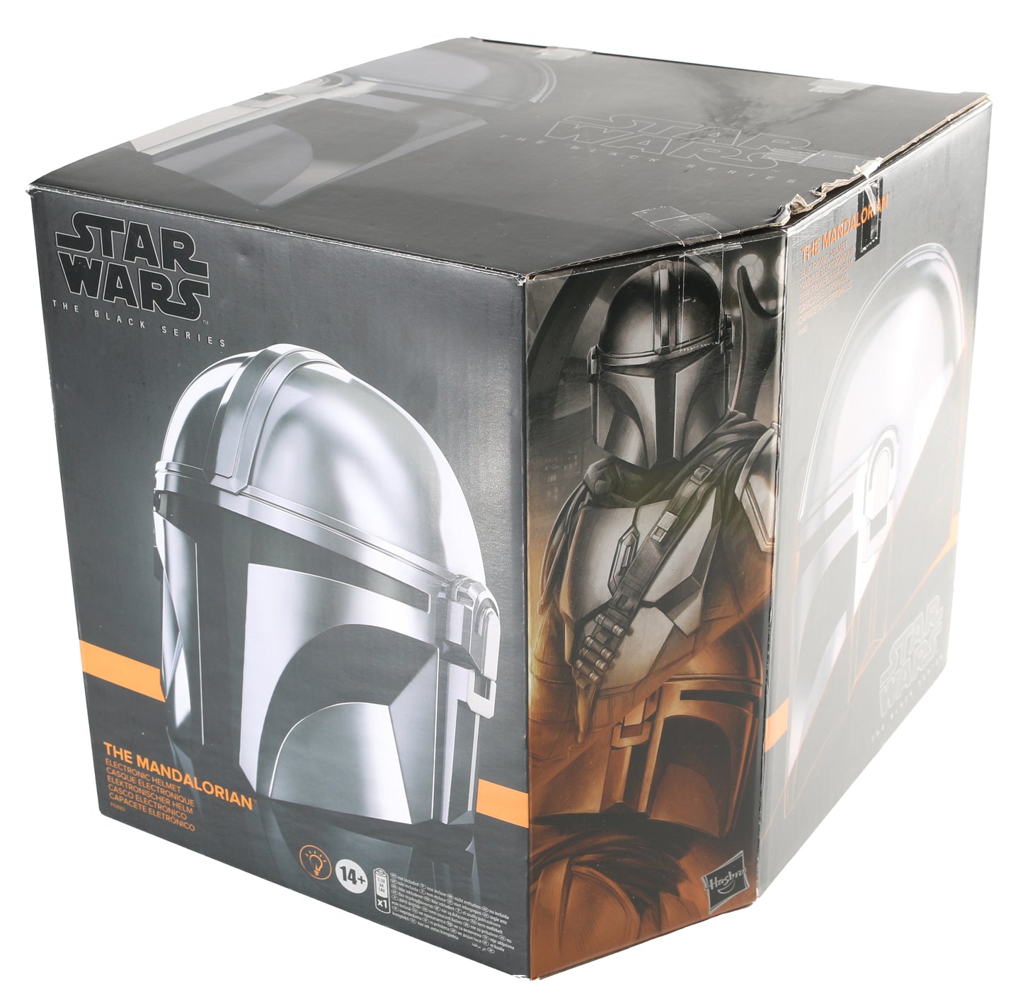 
                  
                    Pedro Pascal as Din Djarin / The Mandalorian, Sigourney Weaver as Ward, & Jon Favreau Director of Star Wars: The Mandalorian and Grogu Signed Hasbro Black Series Prop Replica Helmet with Character Name
                  
                