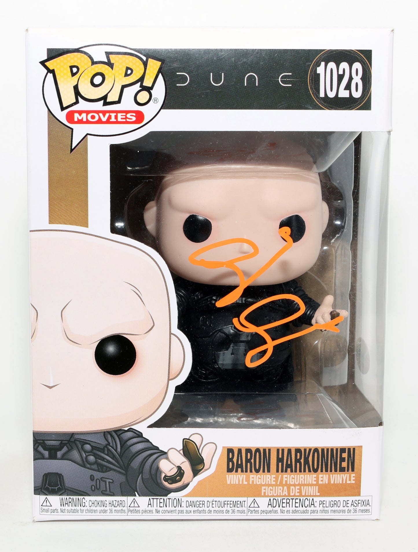 
                  
                    Stellan Skarsgård as Baron Harkonnen in Dune Signed Funko POP! #1028
                  
                