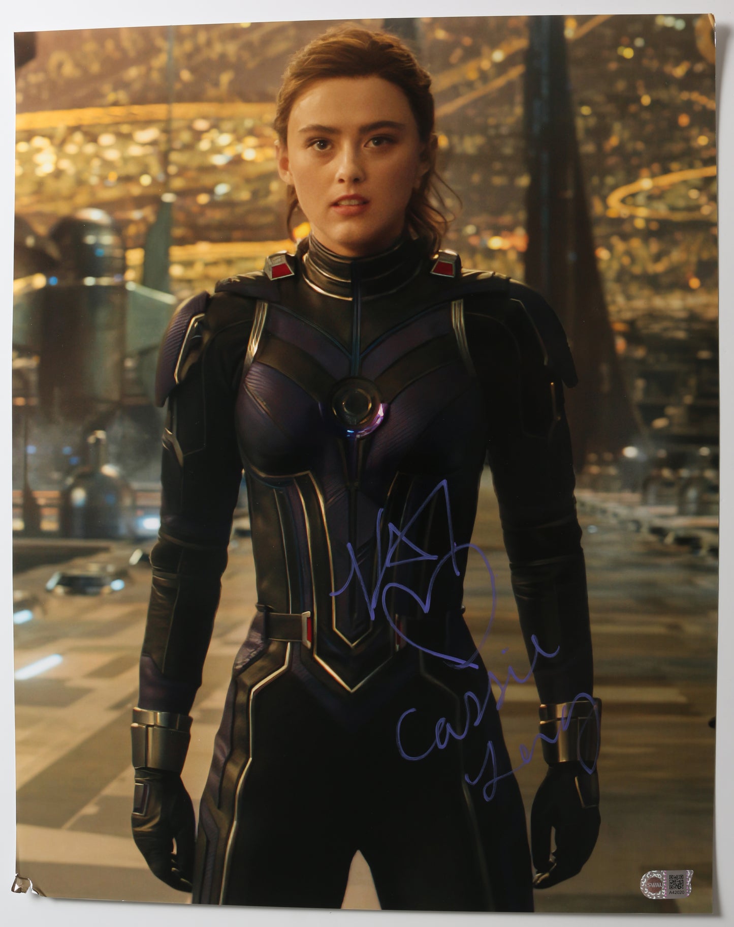 
                  
                    Kathryn Newton as Cassie Lang in Ant-Man and The Wasp: Quantumania (SWAU) Signed 16x20 Photo with Character Name
                  
                