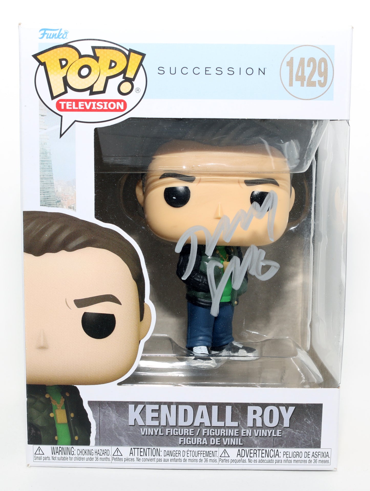 
                  
                    Jeremy Strong as Kendall Roy in Succession Signed Funko POP! #1429
                  
                