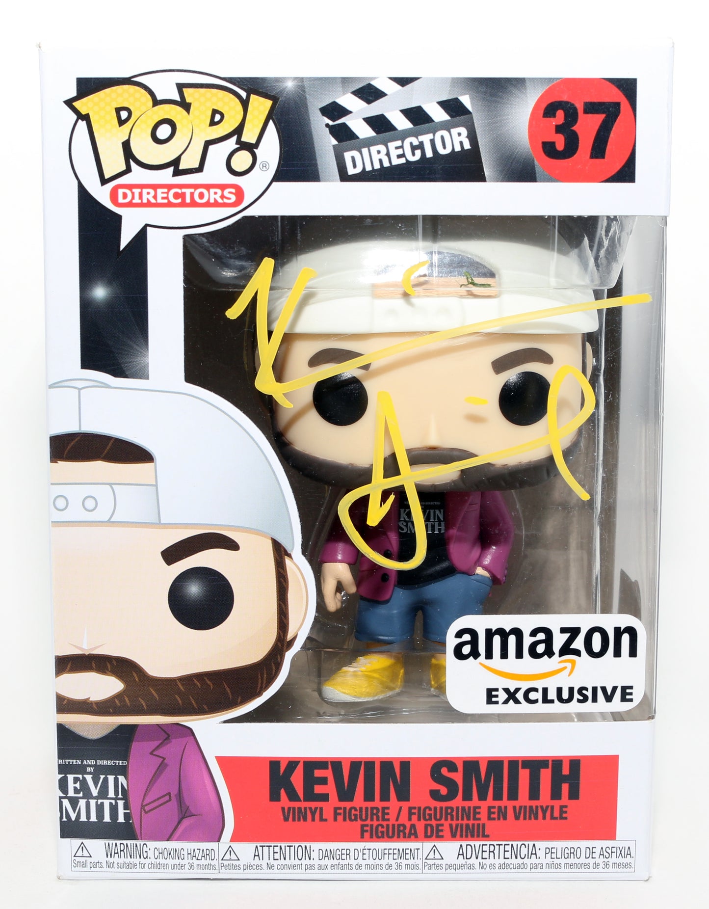 
                  
                    Kevin Smith director of Jay & Silent Bob, Dogma, & Clerks Amazon Exclusive (Beckett) Signed Funko POP! #37
                  
                
