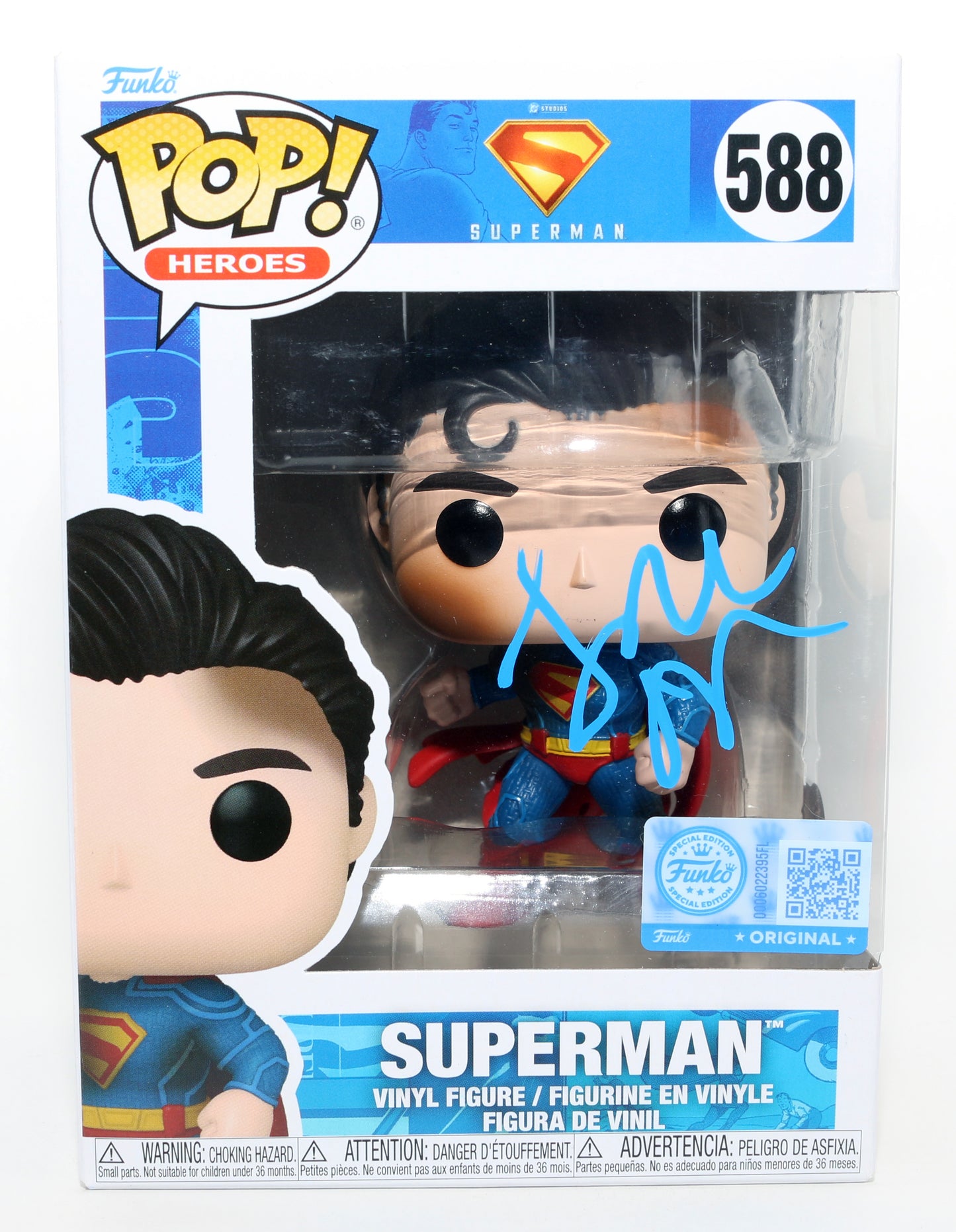 
                  
                    James Gunn Director of Superman Special Edition (Beckett) Signed Funko POP! #588
                  
                