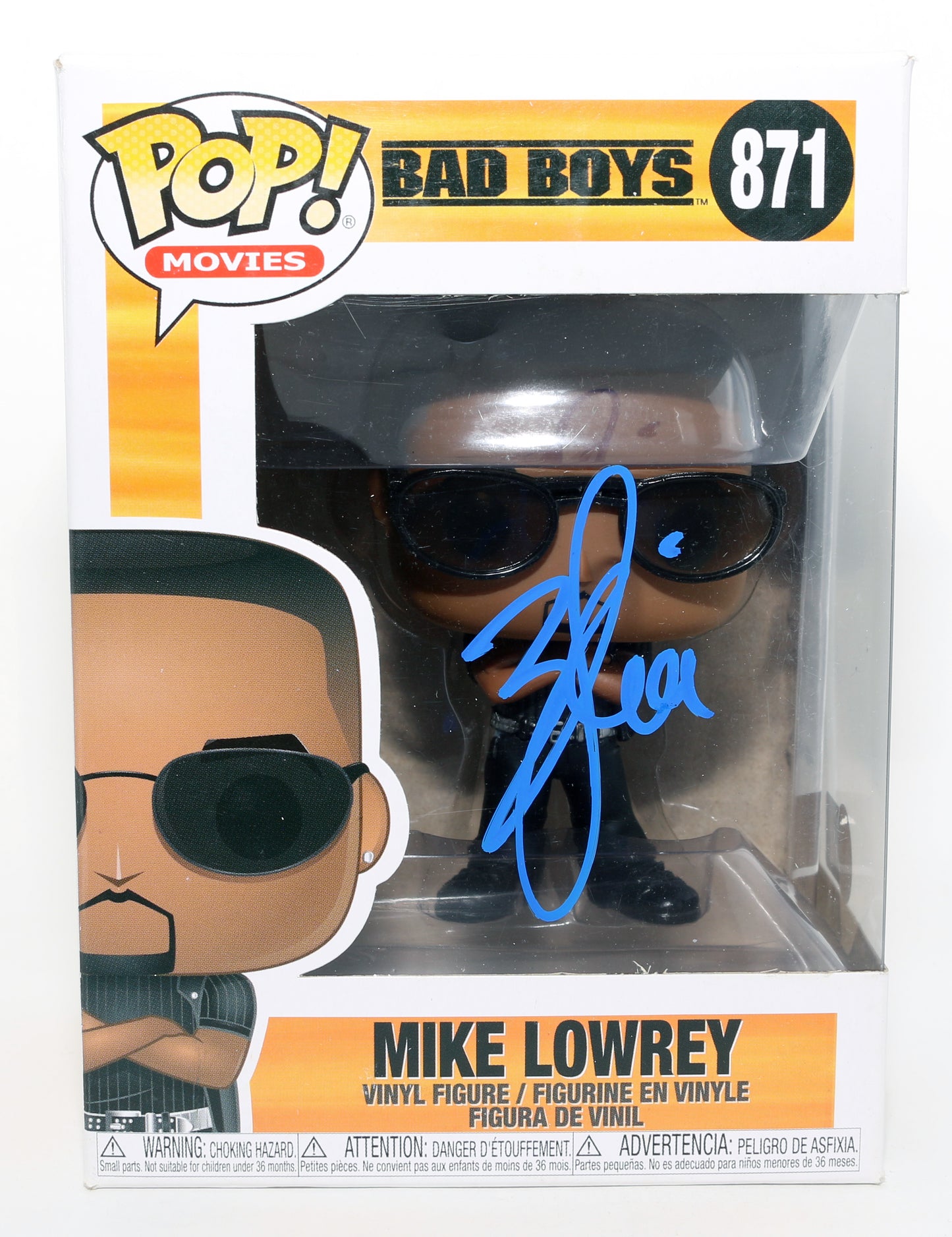 
                  
                    Will Smith as Mike Lowrey in Bad Boys (Beckett) Signed Funko POP! #871
                  
                