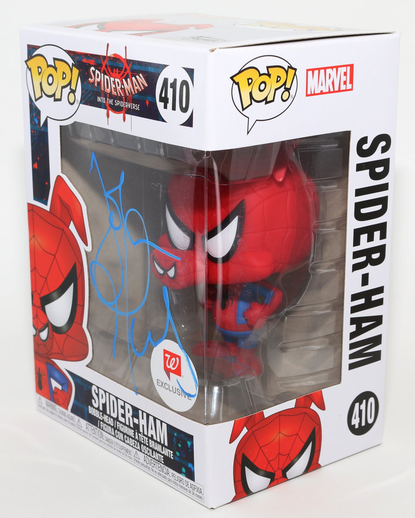 
                  
                    John Mulaney as Spider-Ham in Spider-Man: Into The Spider-Verse Walgreens Exclusive Signed Funko POP! #410
                  
                