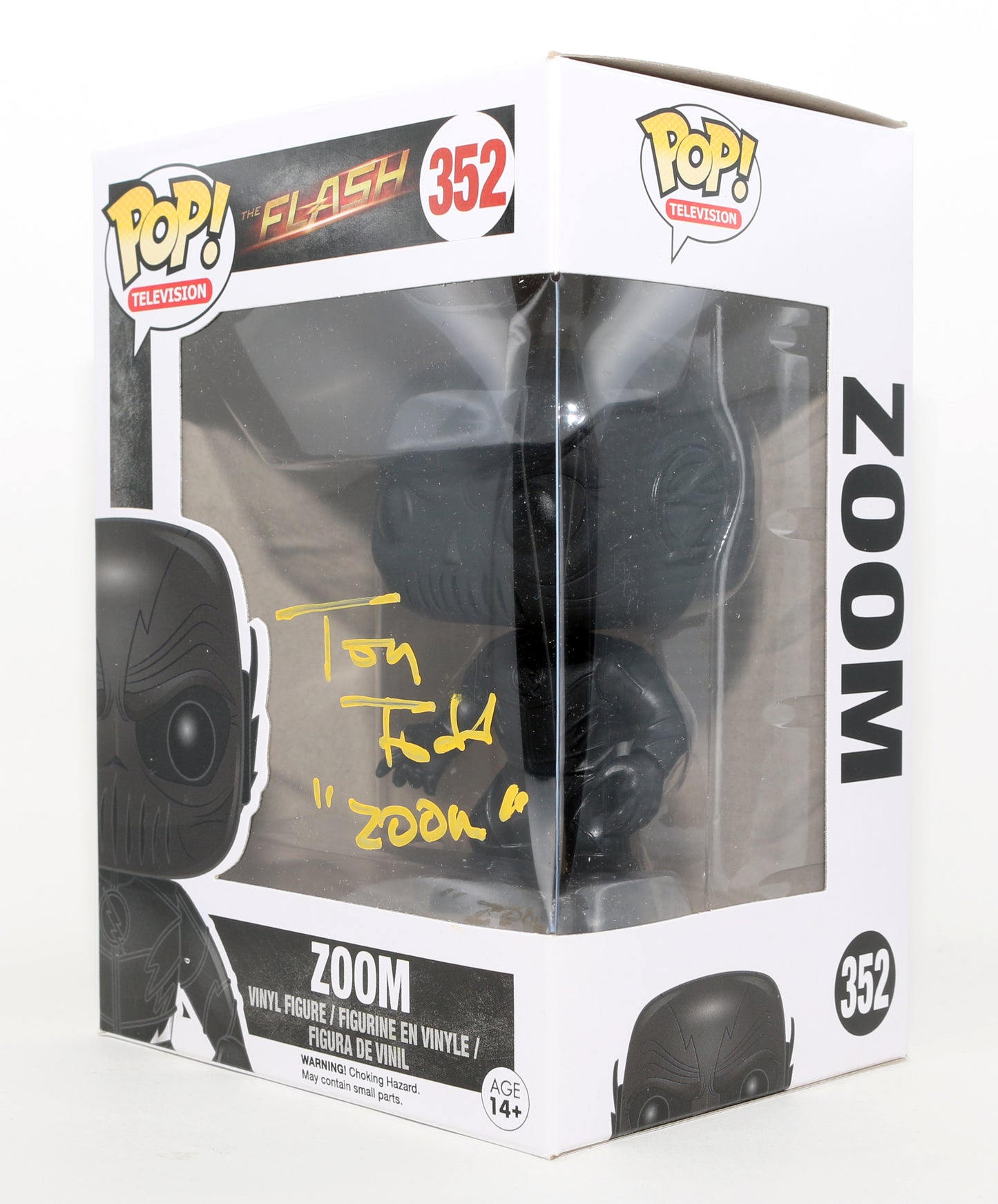 
                  
                    Tony Todd as Zoom in CW's The Flash Signed Funko POP! #352 with Character Name
                  
                