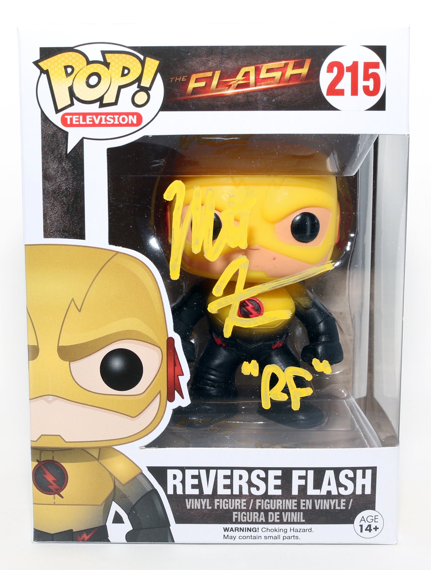 
                  
                    Matt Letscher as Reverse Flash in CW's The Flash Signed Funko POP! #215 with Character Name
                  
                